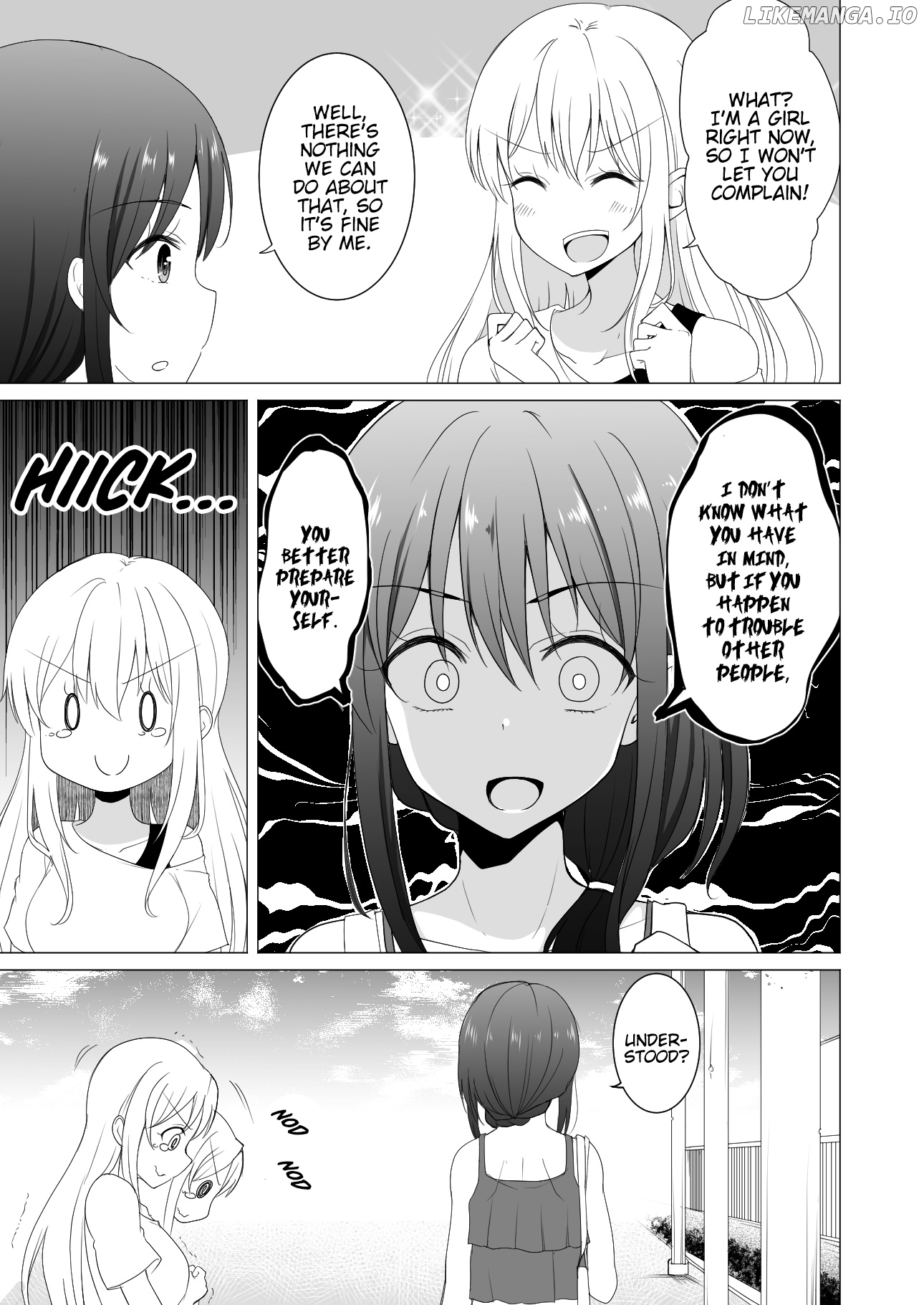 A Boy who Loves Genderswap got Genderswapped so He acts out His Ideal Genderswap Girl chapter 17 - page 3