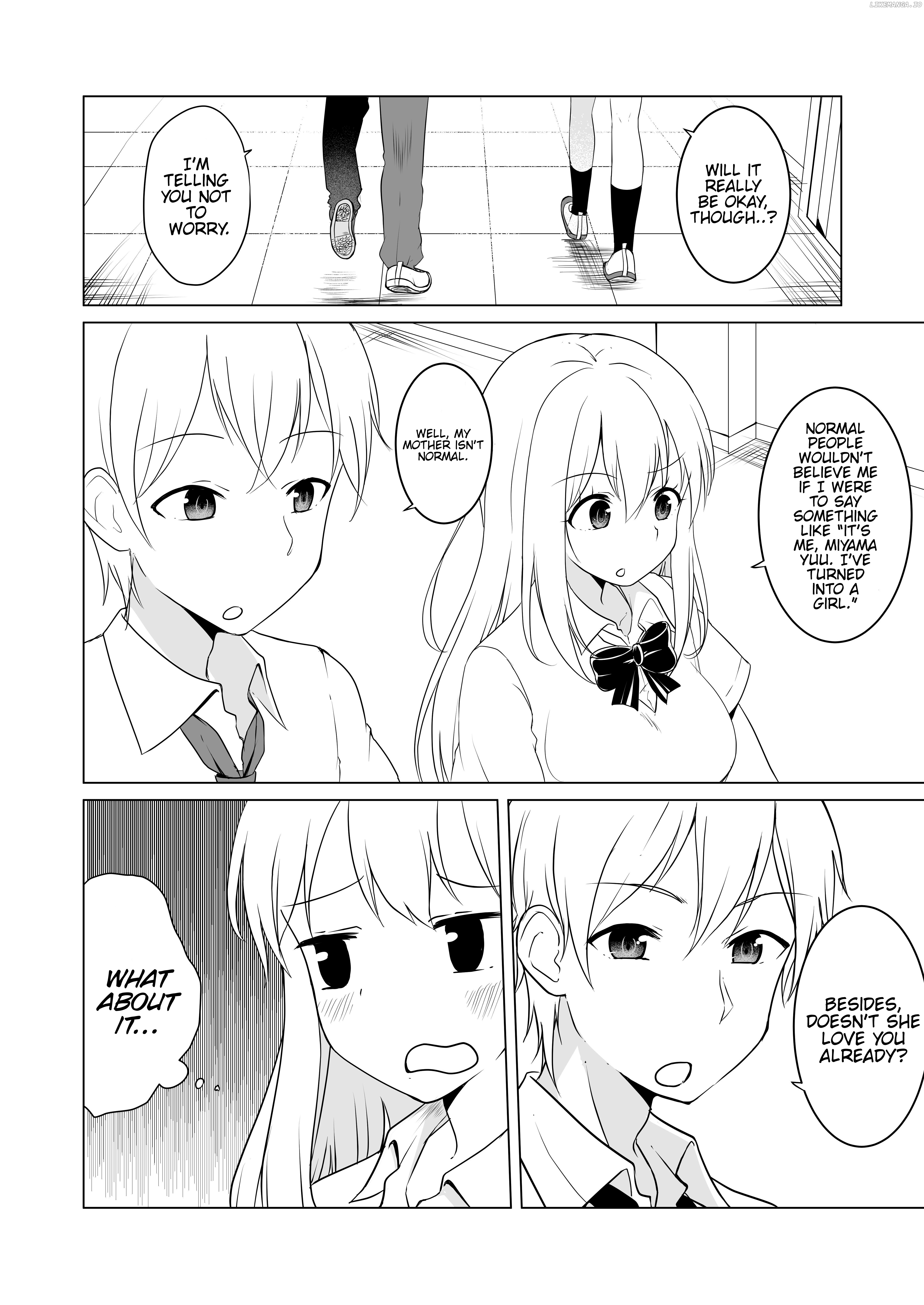 A Boy who Loves Genderswap got Genderswapped so He acts out His Ideal Genderswap Girl chapter 11 - page 2