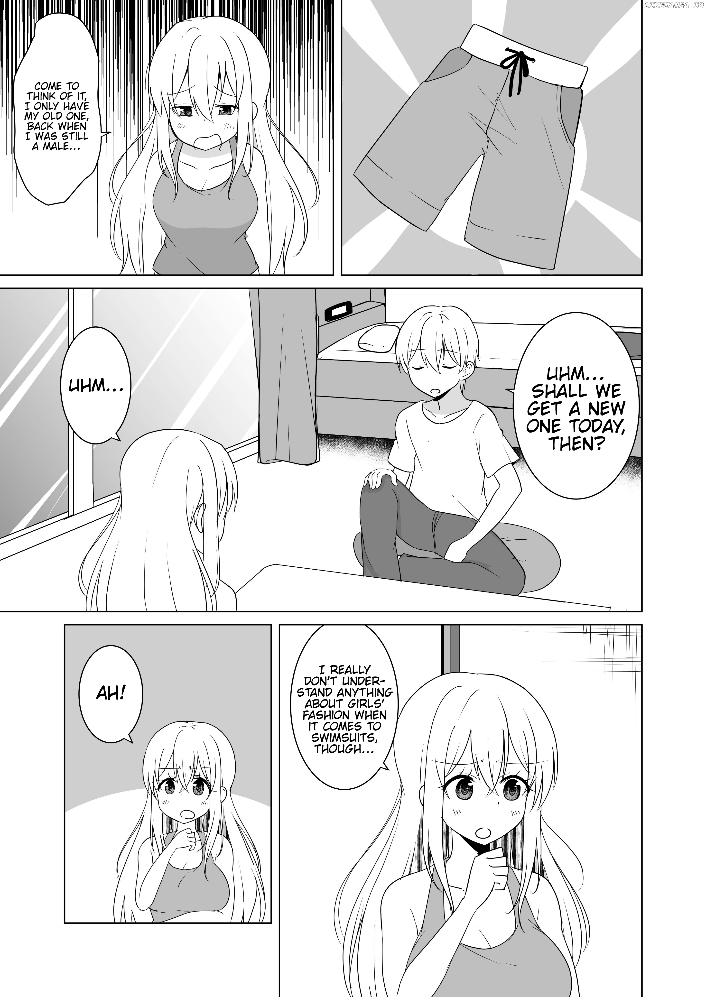 A Boy who Loves Genderswap got Genderswapped so He acts out His Ideal Genderswap Girl chapter 14 - page 3