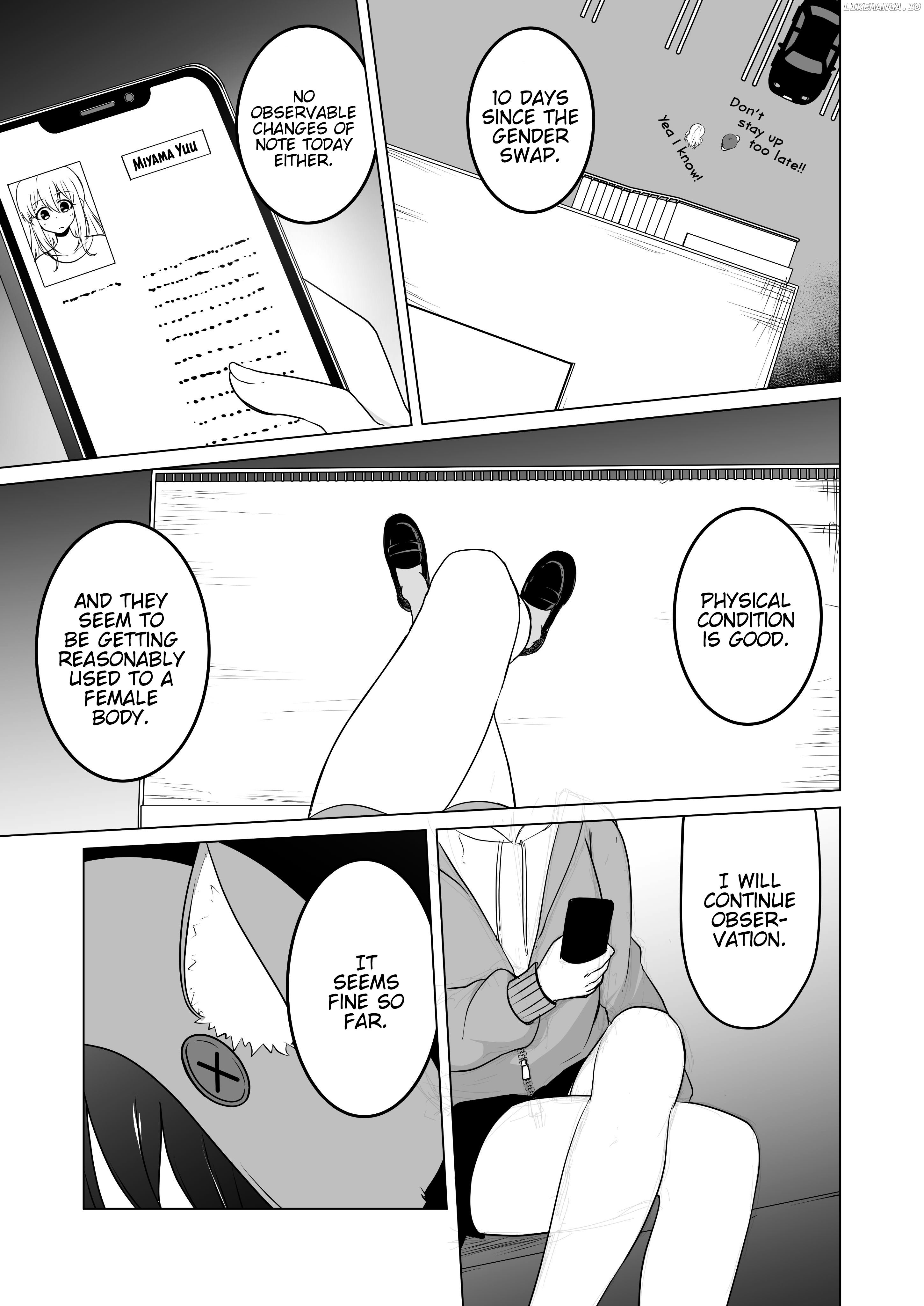 A Boy who Loves Genderswap got Genderswapped so He acts out His Ideal Genderswap Girl chapter 19 - page 3