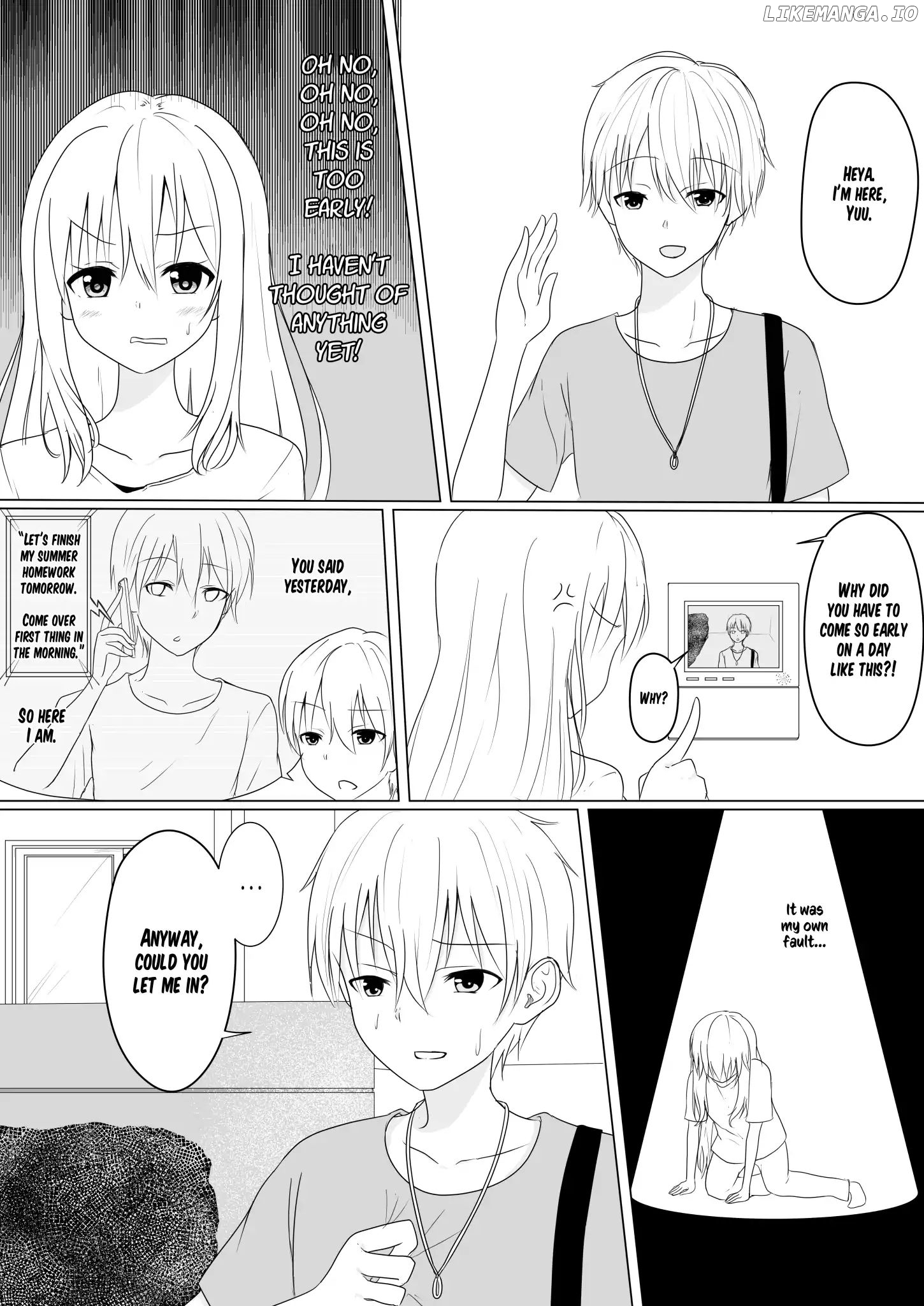 A Boy who Loves Genderswap got Genderswapped so He acts out His Ideal Genderswap Girl chapter 2 - page 2