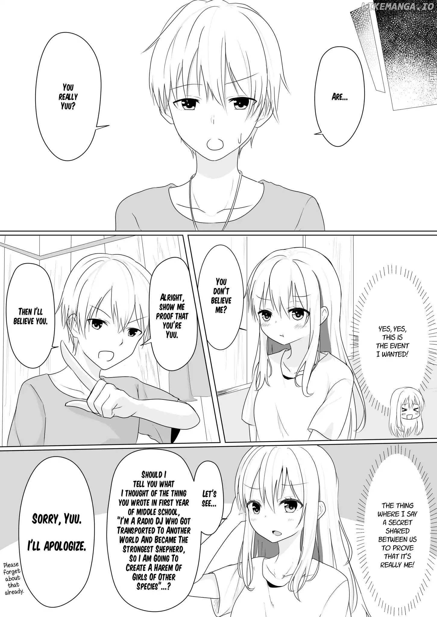 A Boy who Loves Genderswap got Genderswapped so He acts out His Ideal Genderswap Girl chapter 2 - page 3