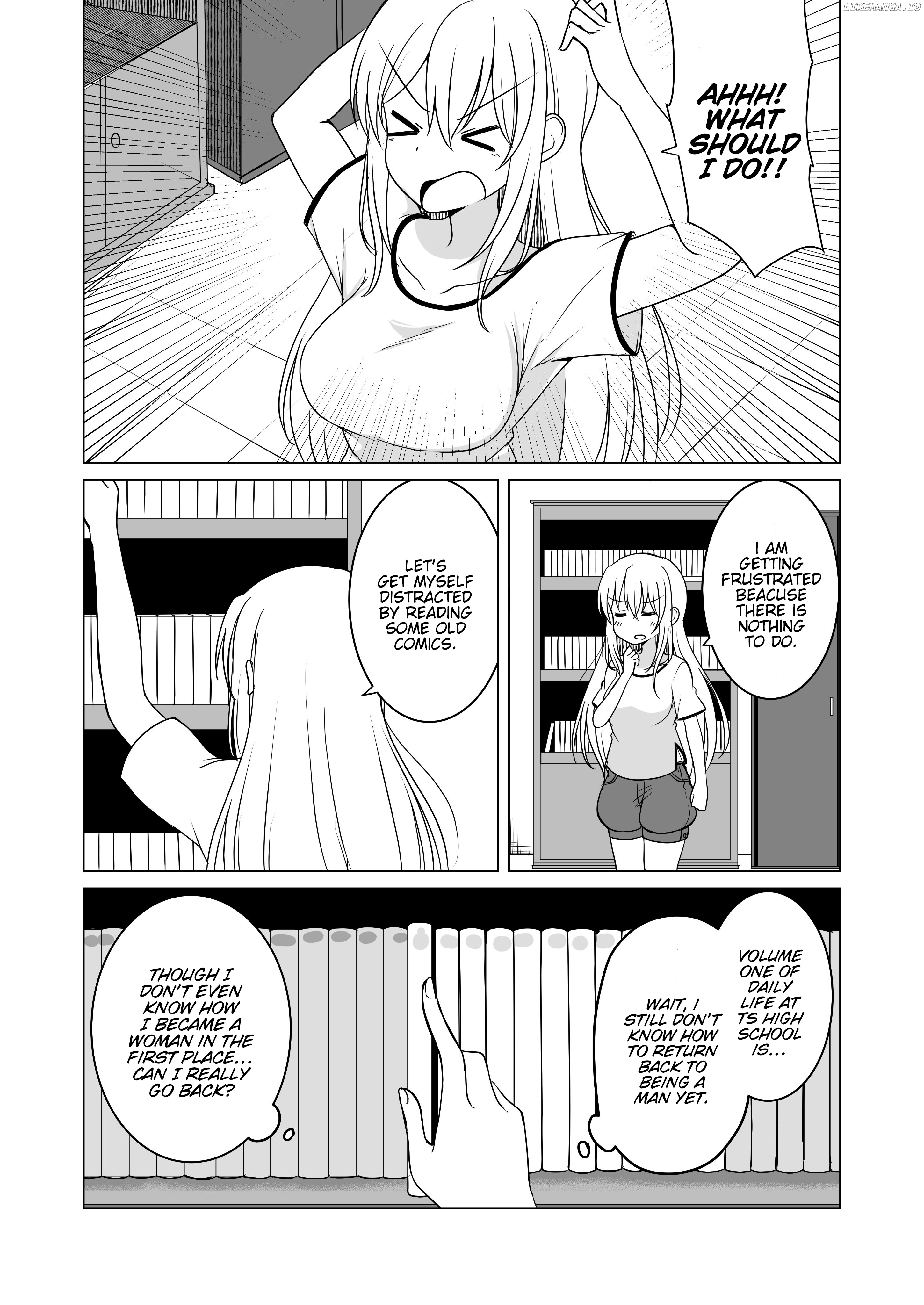 A Boy who Loves Genderswap got Genderswapped so He acts out His Ideal Genderswap Girl chapter 20 - page 2