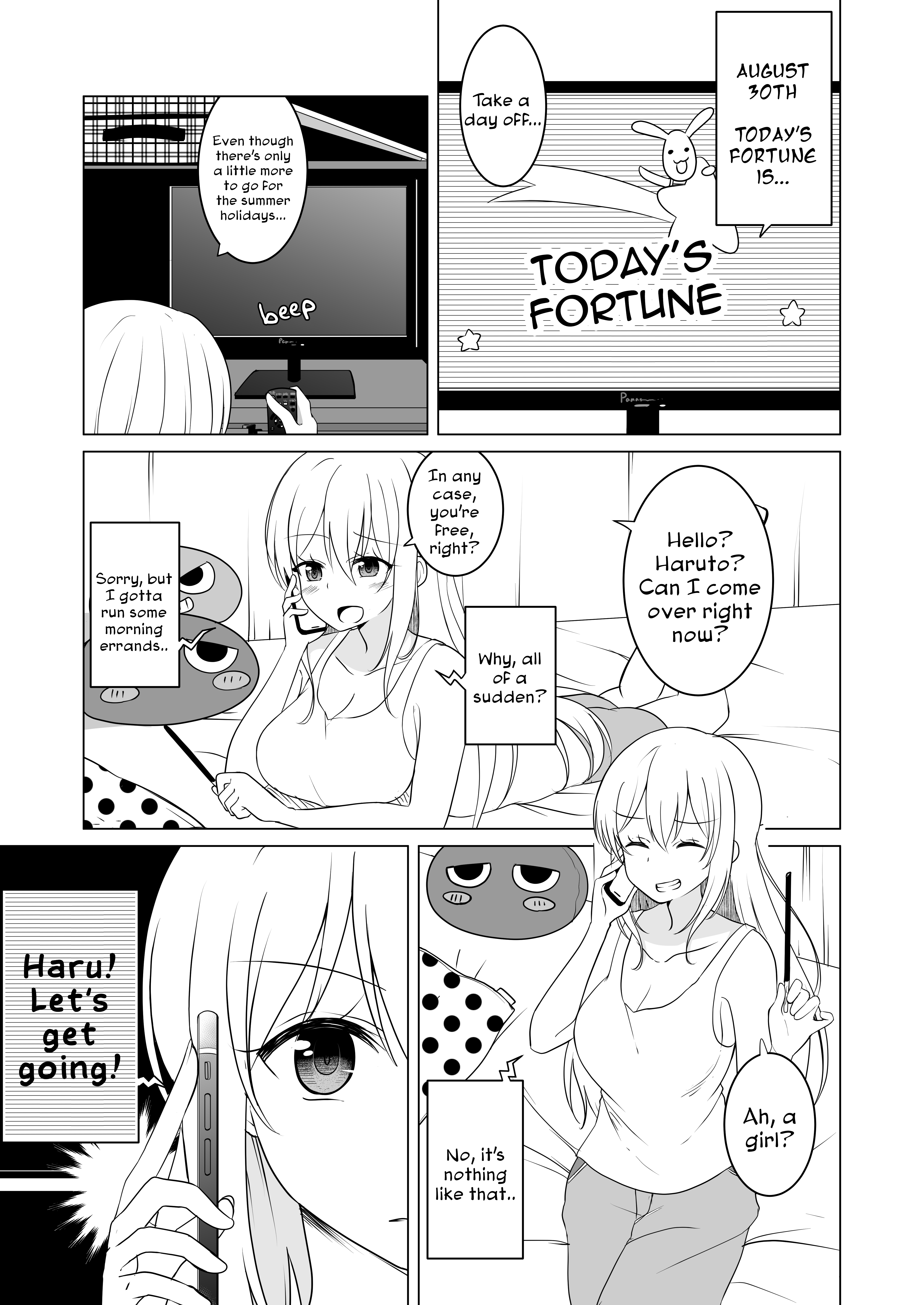 A Boy who Loves Genderswap got Genderswapped so He acts out His Ideal Genderswap Girl chapter 23 - page 1