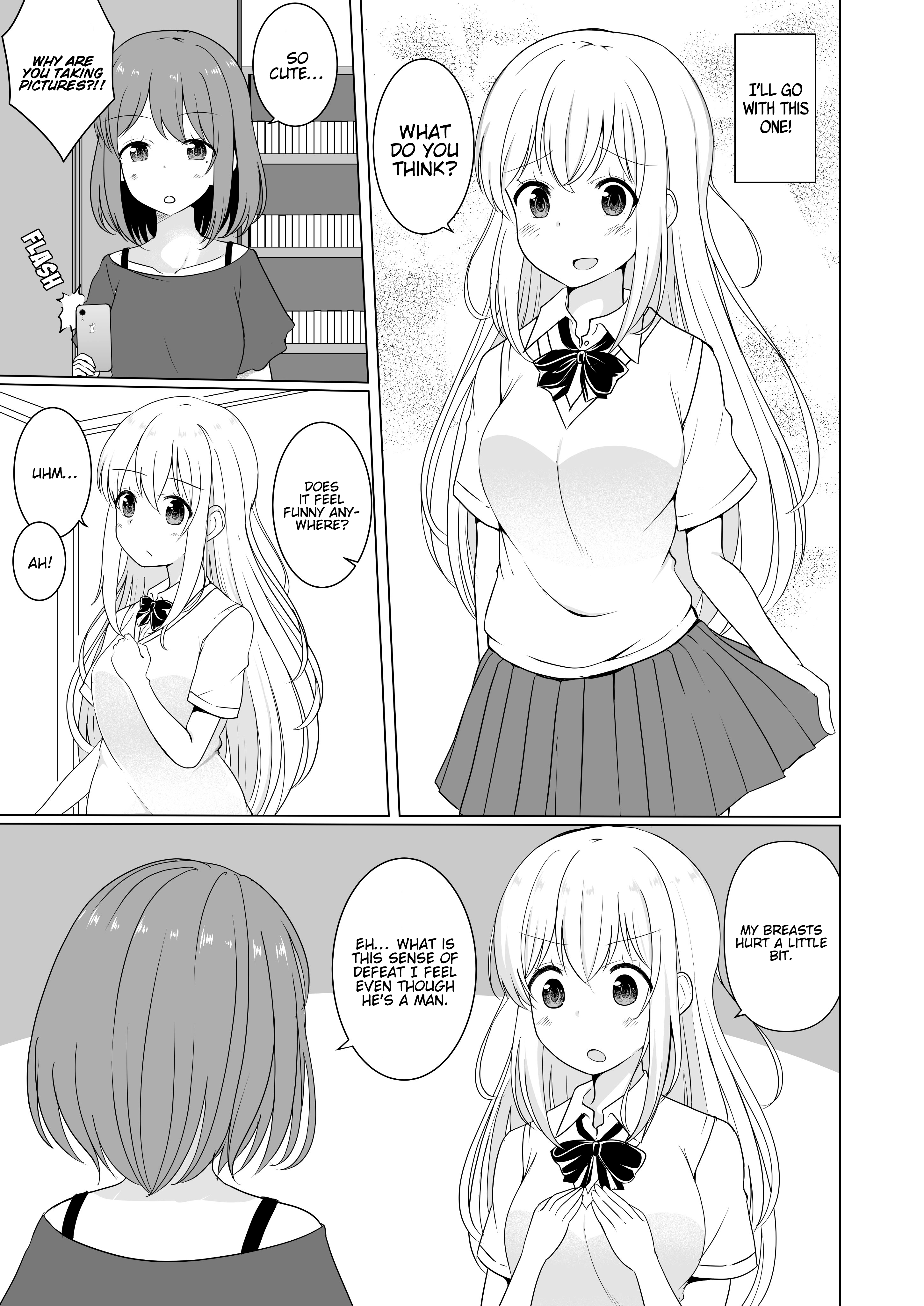A Boy who Loves Genderswap got Genderswapped so He acts out His Ideal Genderswap Girl chapter 9 - page 3
