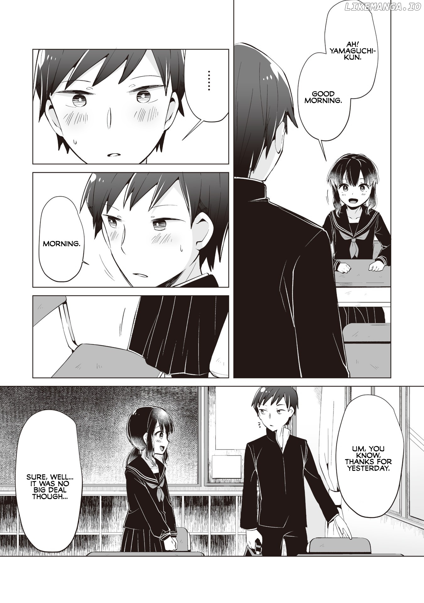 Satou-san Who Sits Next To Me chapter 7 - page 2