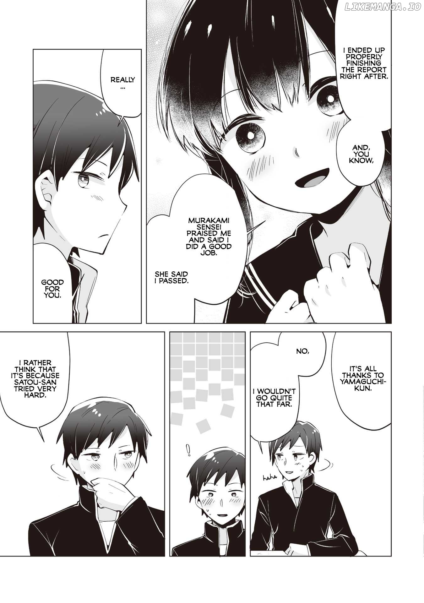 Satou-san Who Sits Next To Me chapter 7 - page 3