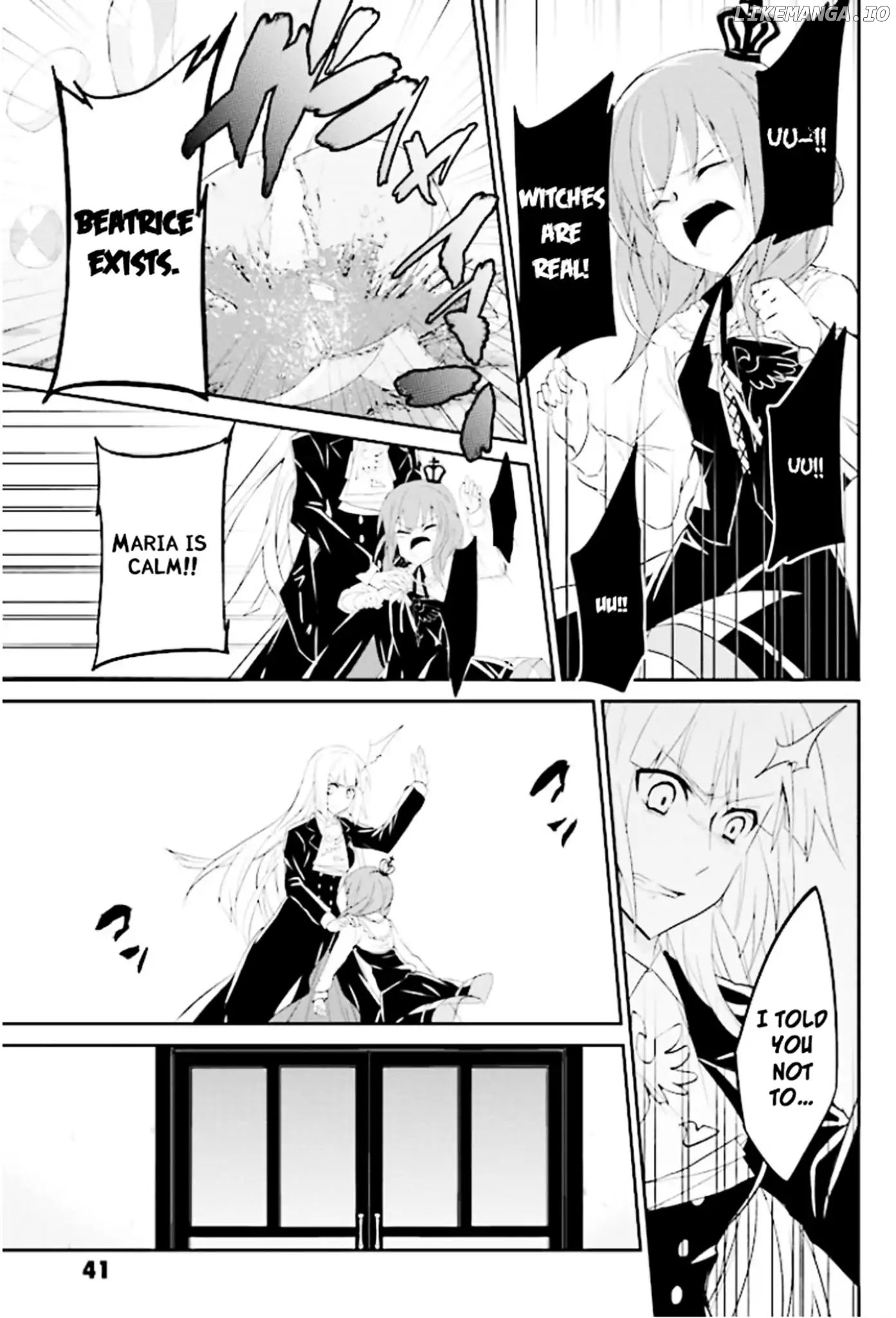 Umineko no Naku Koro ni Shi: Forgery of the Purple Logic chapter 1 - page 40