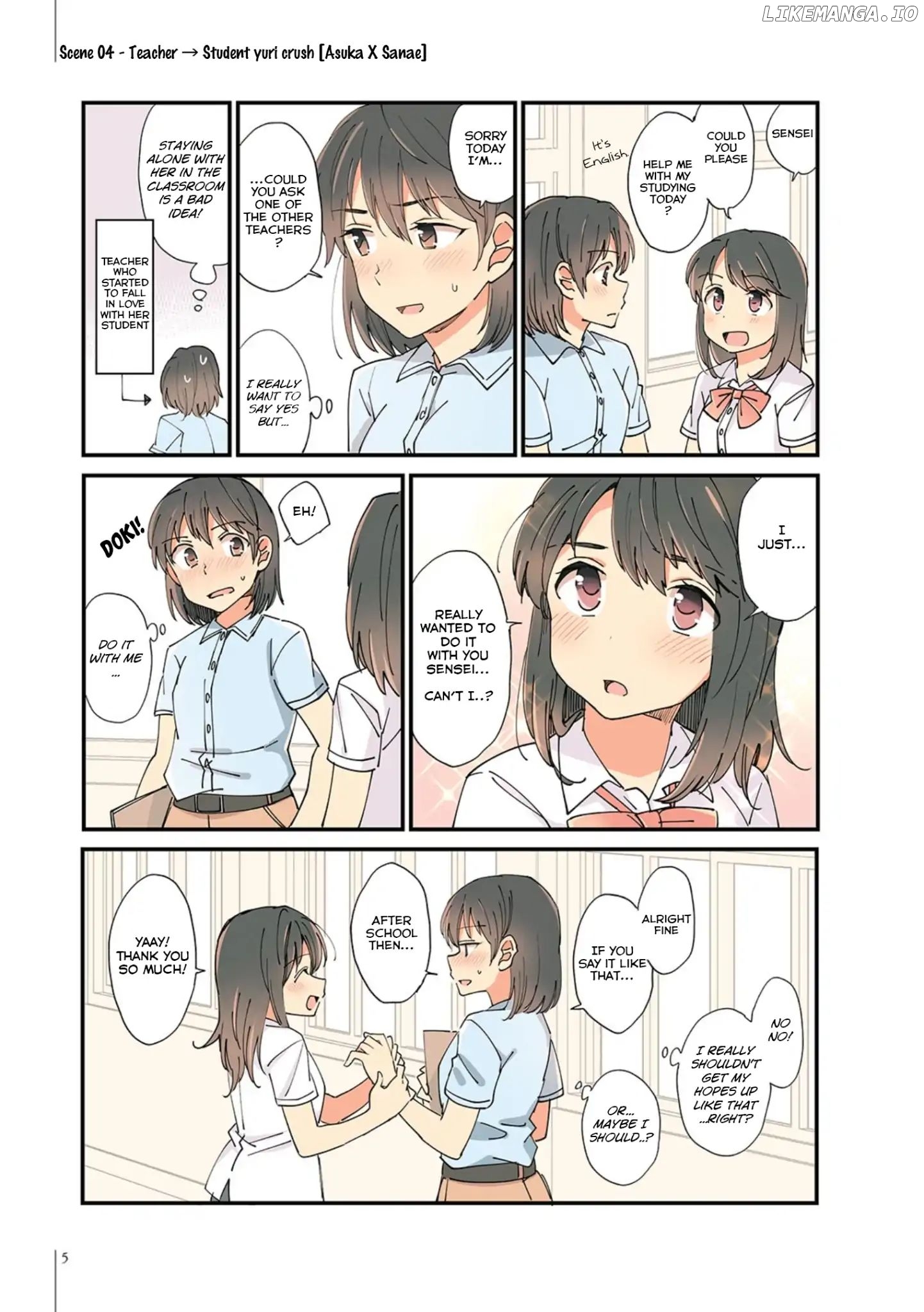A Hundred Scenes of Girls Love chapter 1 - page 7