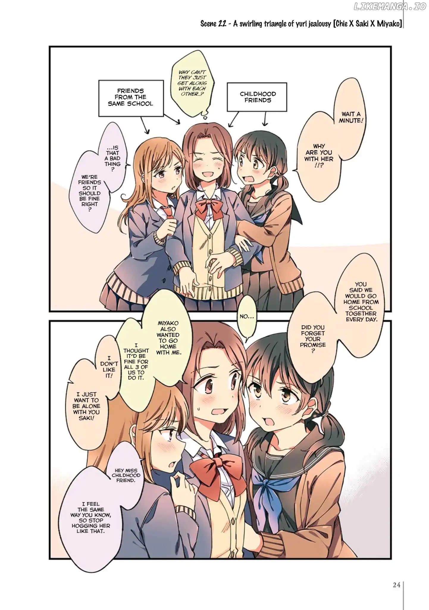 A Hundred Scenes of Girls Love chapter 2 - page 2