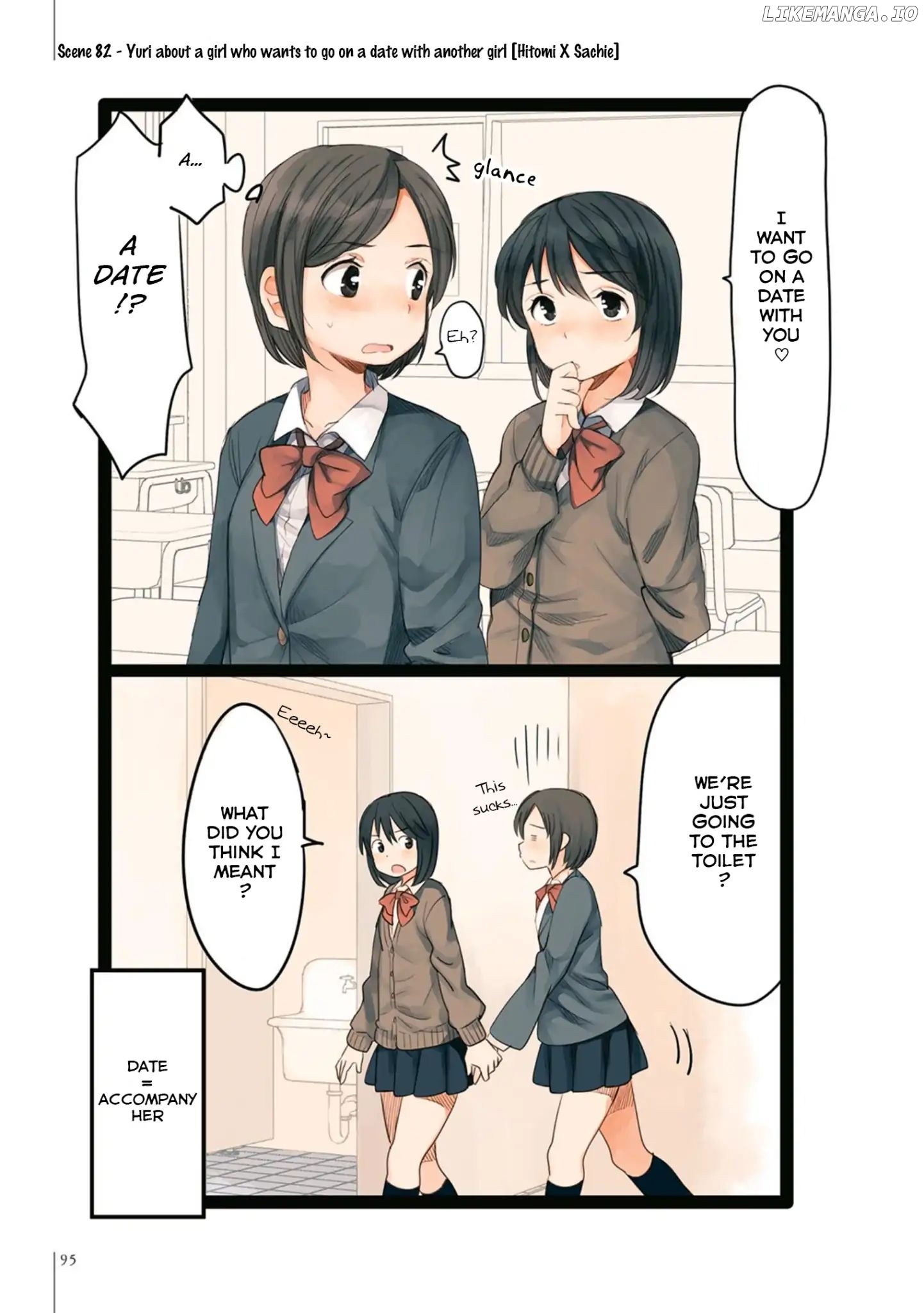 A Hundred Scenes of Girls Love chapter 5 - page 2