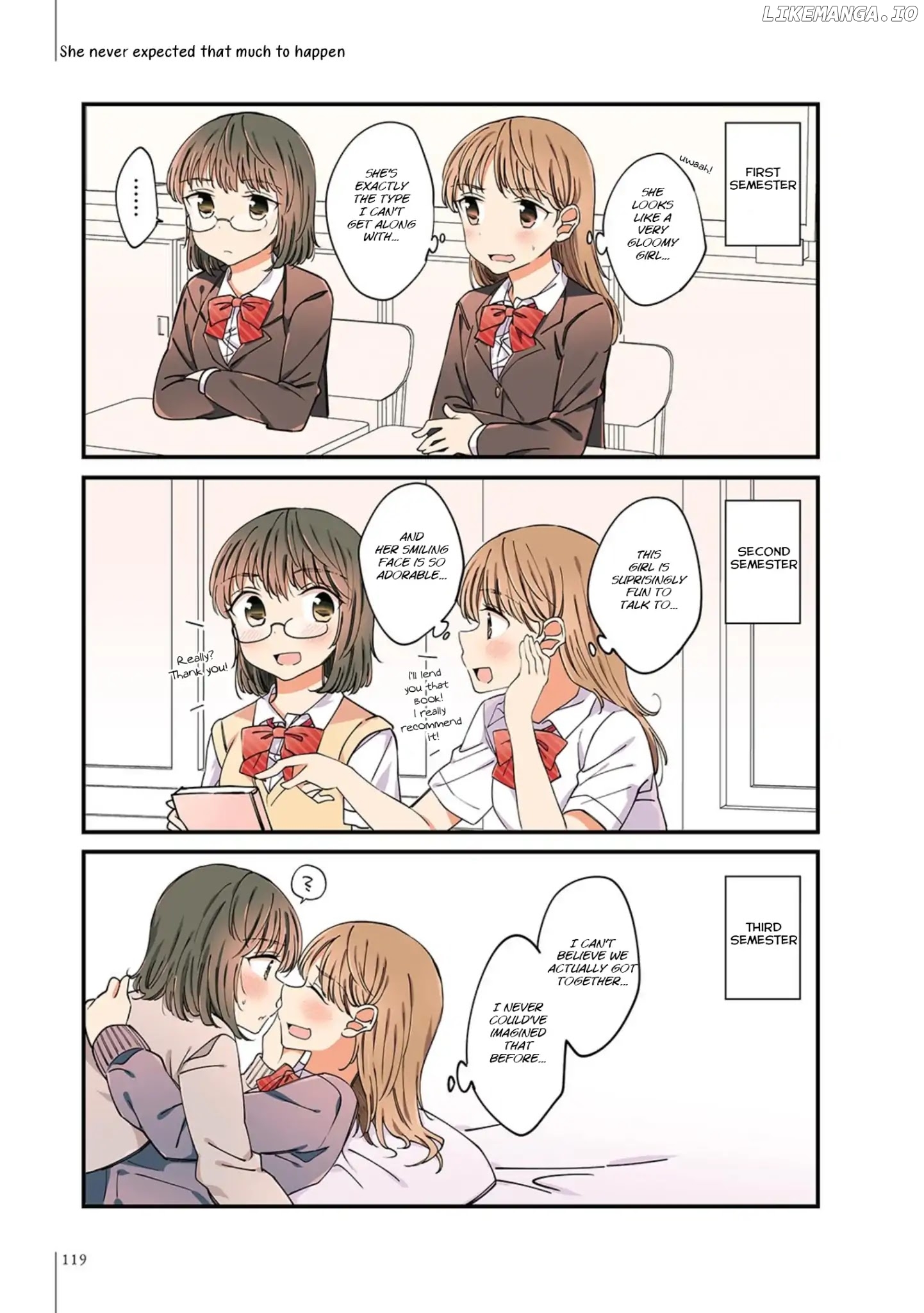 A Hundred Scenes of Girls Love chapter 18 - page 3