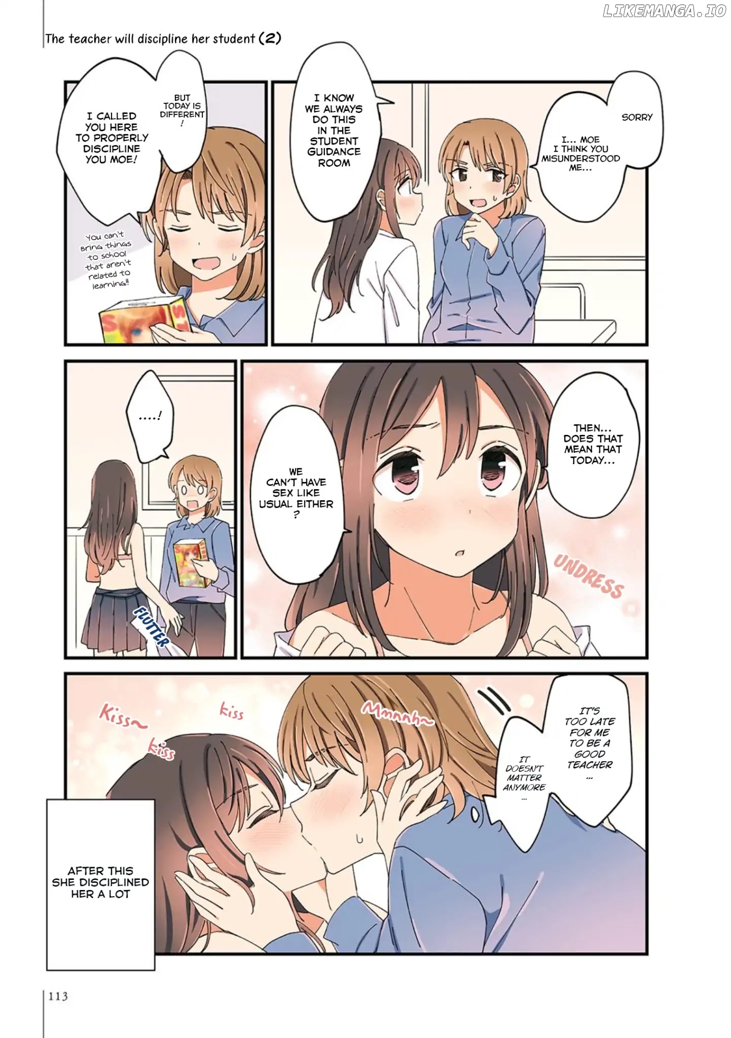 A Hundred Scenes of Girls Love chapter 17 - page 7