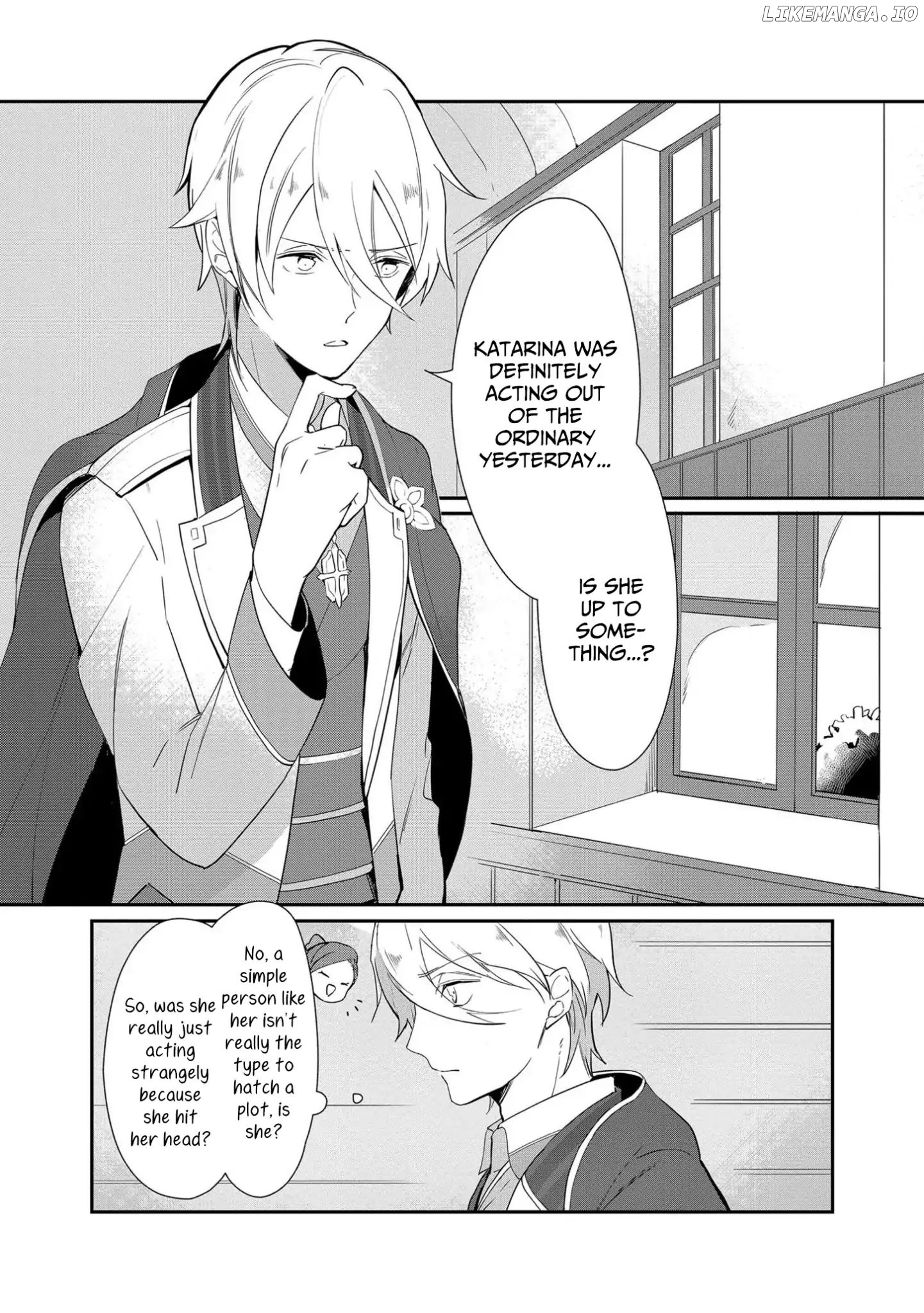 I Reincarnated into an Otome Game as a Villainess With Only Destruction Flags... In a Dire Situation!? Verge of Destruction Arc chapter 1 - page 13