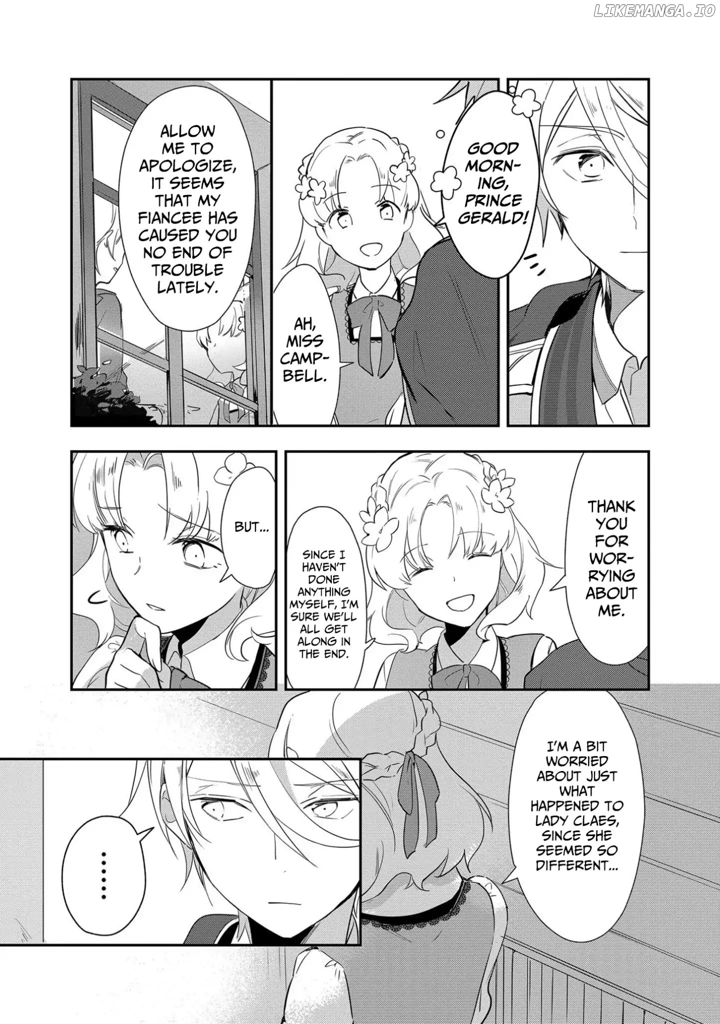 I Reincarnated into an Otome Game as a Villainess With Only Destruction Flags... In a Dire Situation!? Verge of Destruction Arc chapter 1 - page 14