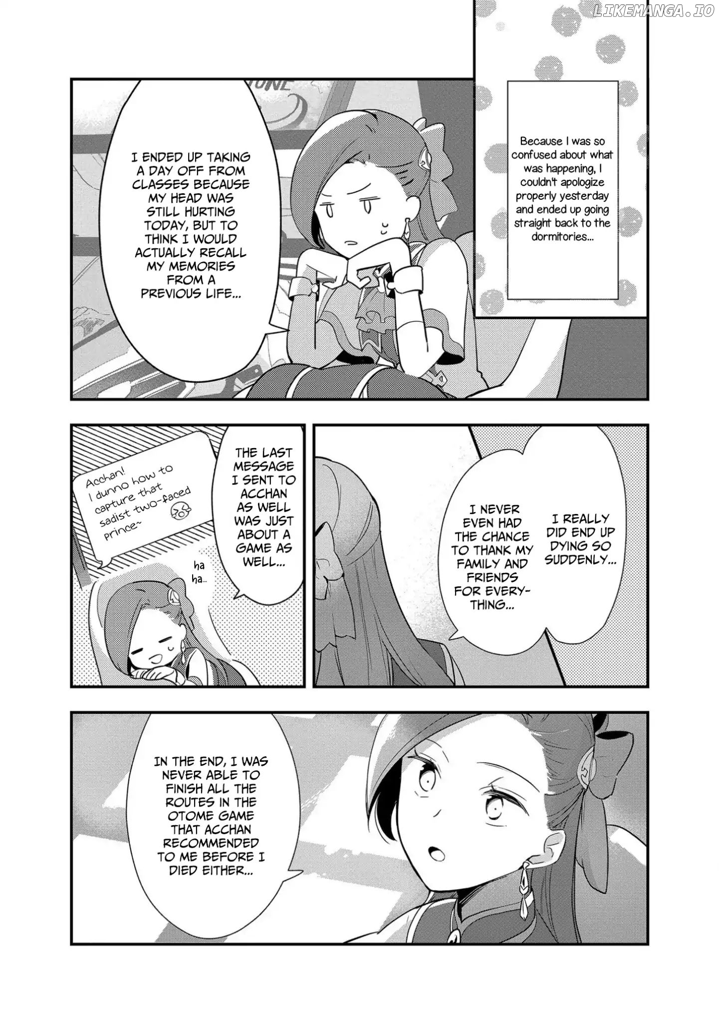I Reincarnated into an Otome Game as a Villainess With Only Destruction Flags... In a Dire Situation!? Verge of Destruction Arc chapter 1 - page 16