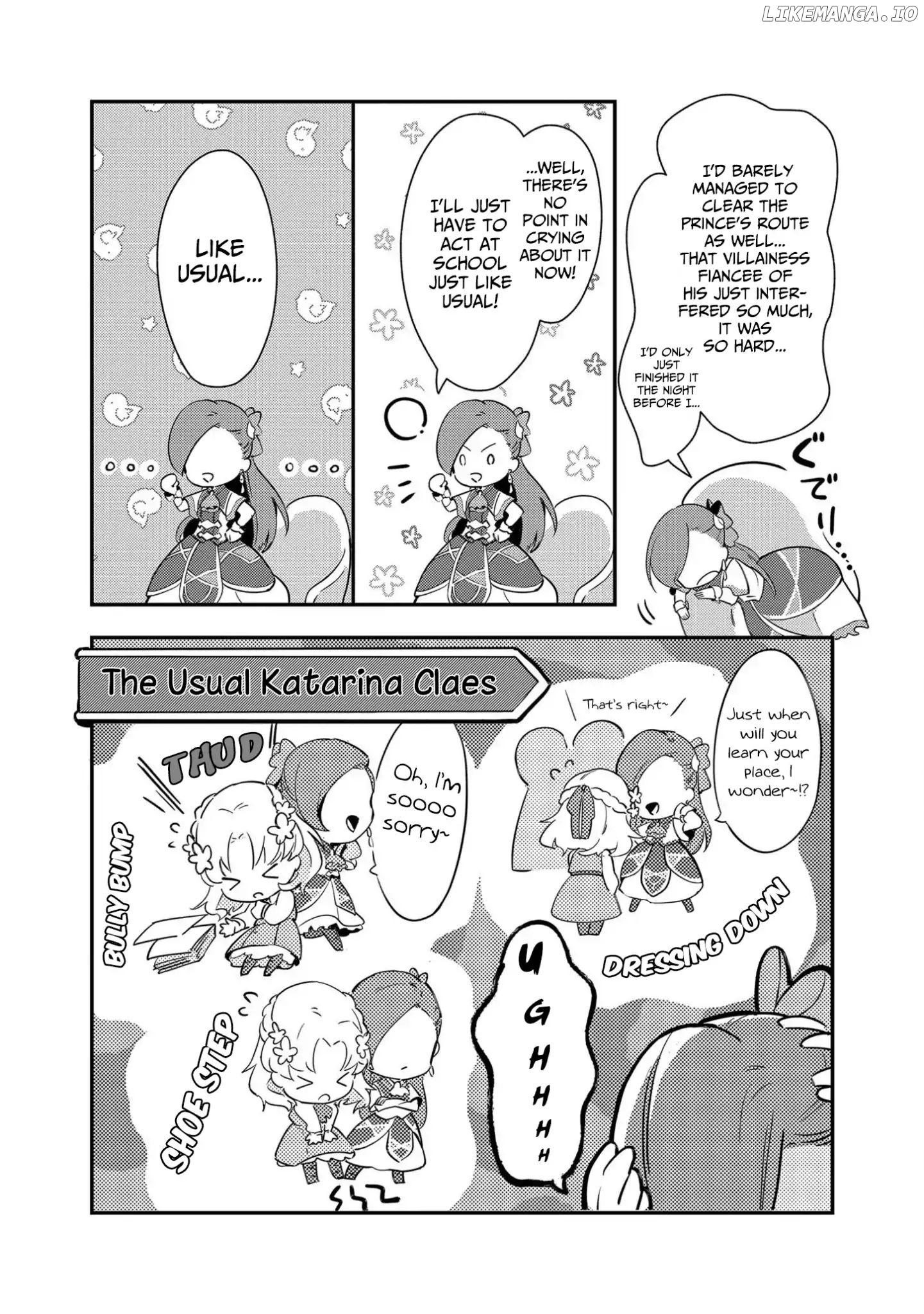 I Reincarnated into an Otome Game as a Villainess With Only Destruction Flags... In a Dire Situation!? Verge of Destruction Arc chapter 1 - page 17