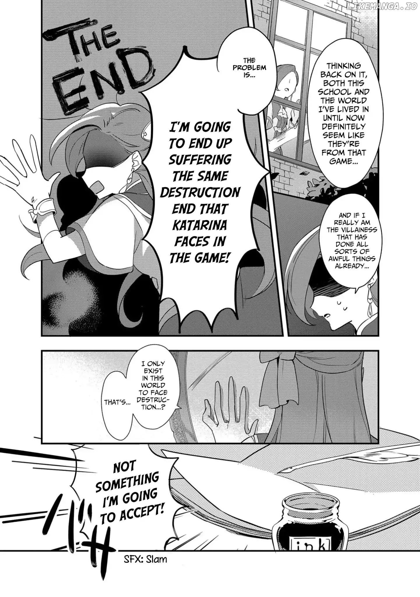 I Reincarnated into an Otome Game as a Villainess With Only Destruction Flags... In a Dire Situation!? Verge of Destruction Arc chapter 1 - page 21