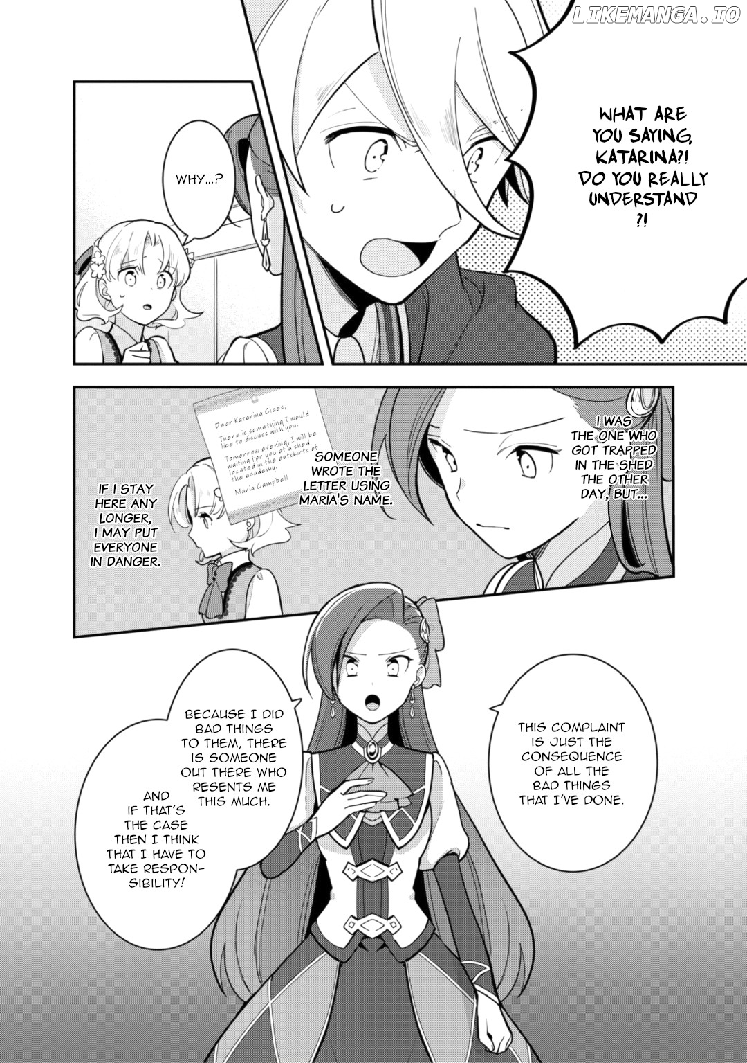 I Reincarnated into an Otome Game as a Villainess With Only Destruction Flags... In a Dire Situation!? Verge of Destruction Arc chapter 19 - page 3