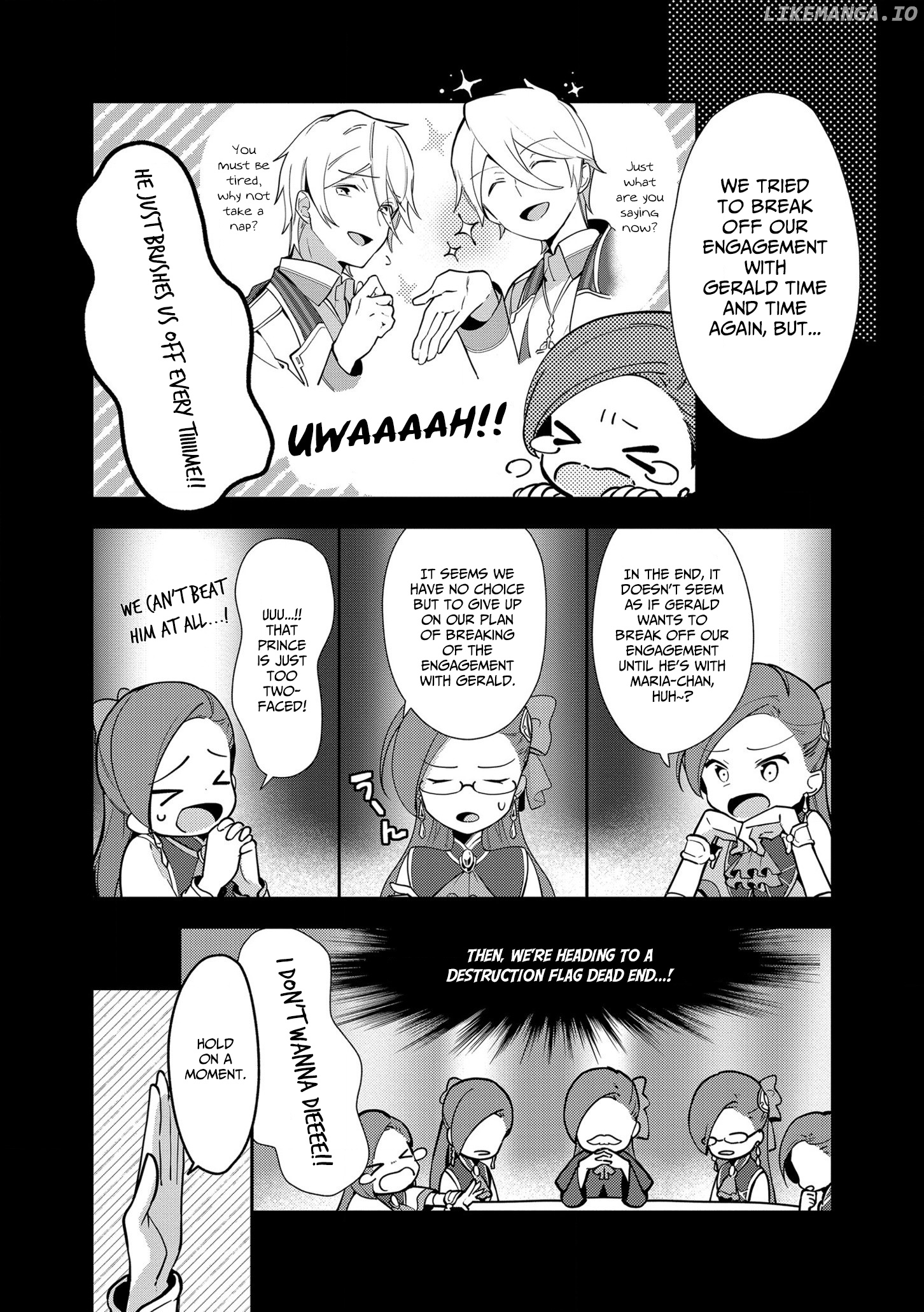 I Reincarnated into an Otome Game as a Villainess With Only Destruction Flags... In a Dire Situation!? Verge of Destruction Arc chapter 4 - page 4