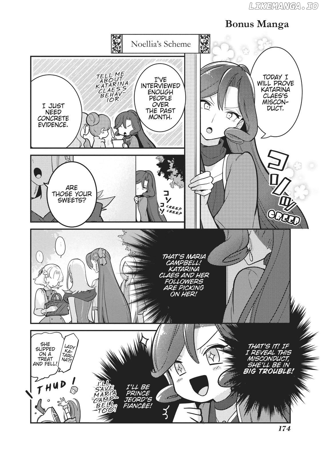 I Reincarnated into an Otome Game as a Villainess With Only Destruction Flags... In a Dire Situation!? Verge of Destruction Arc chapter 19.5 - page 1
