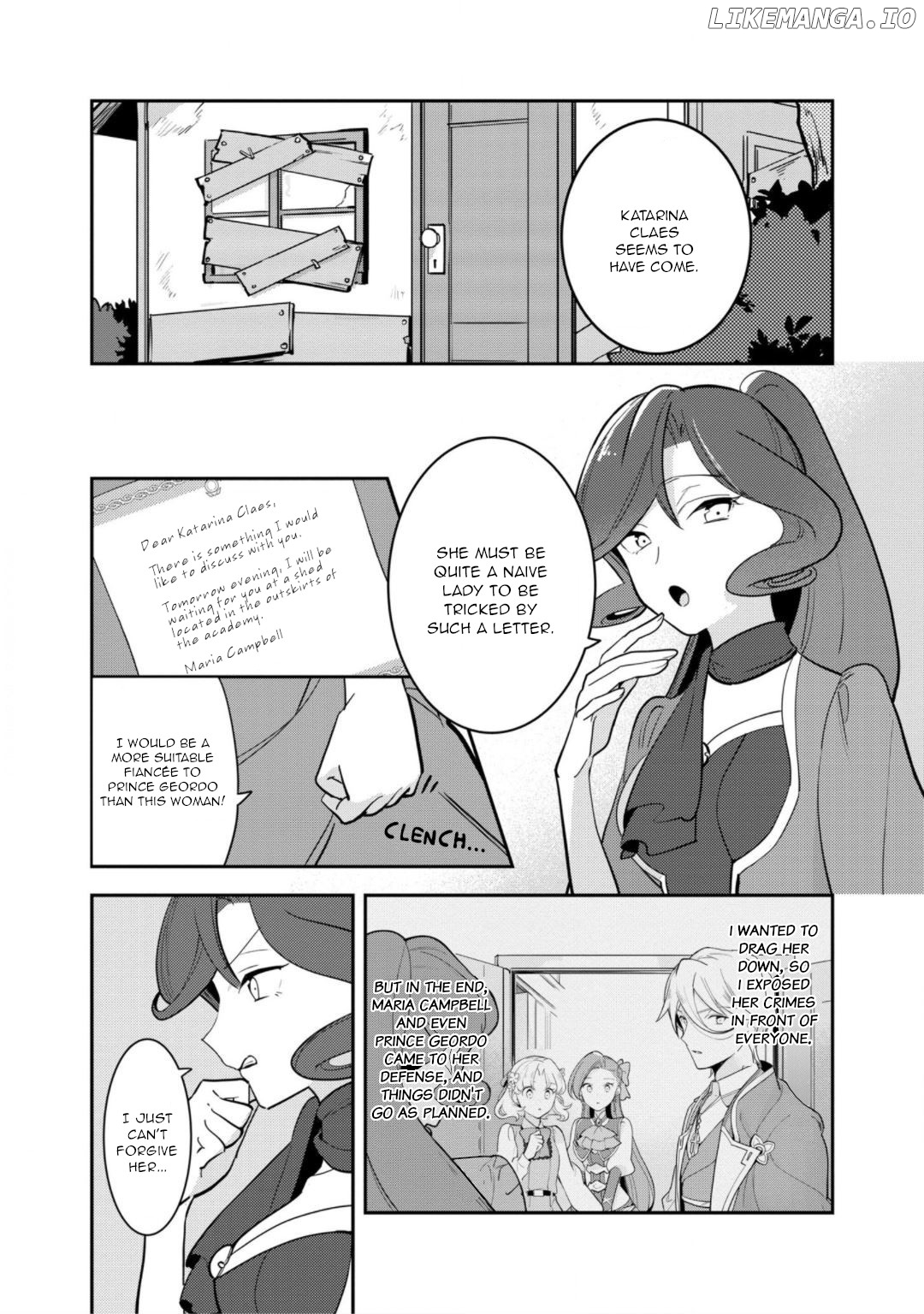 I Reincarnated into an Otome Game as a Villainess With Only Destruction Flags... In a Dire Situation!? Verge of Destruction Arc chapter 18 - page 3