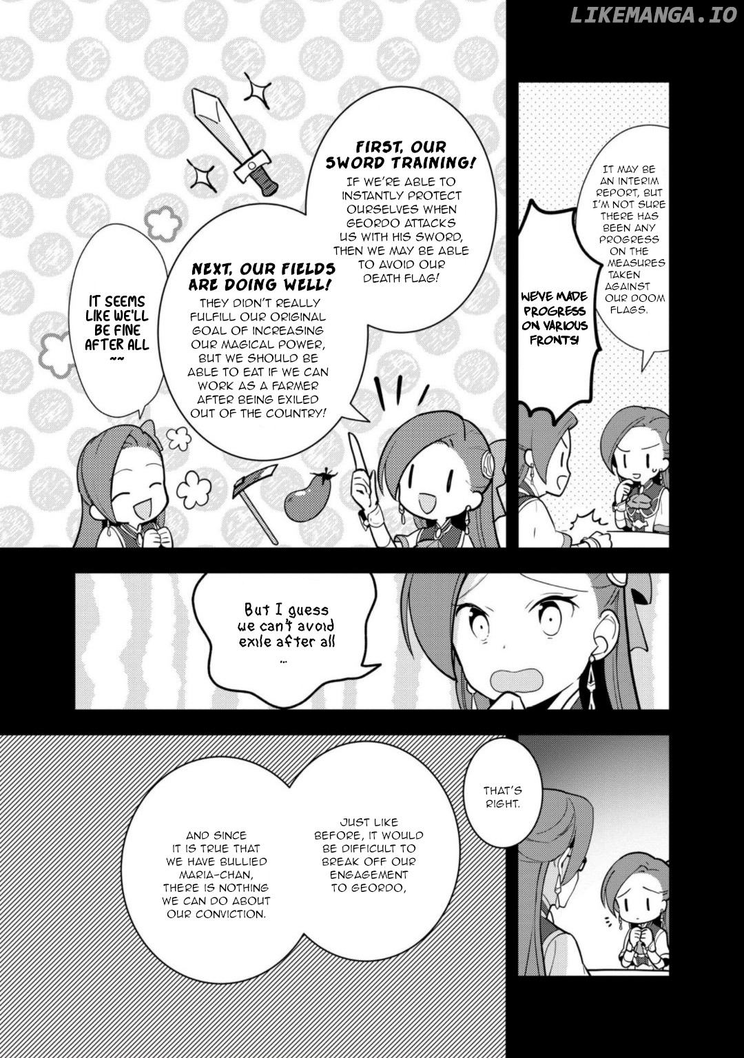 I Reincarnated into an Otome Game as a Villainess With Only Destruction Flags... In a Dire Situation!? Verge of Destruction Arc chapter 15 - page 4