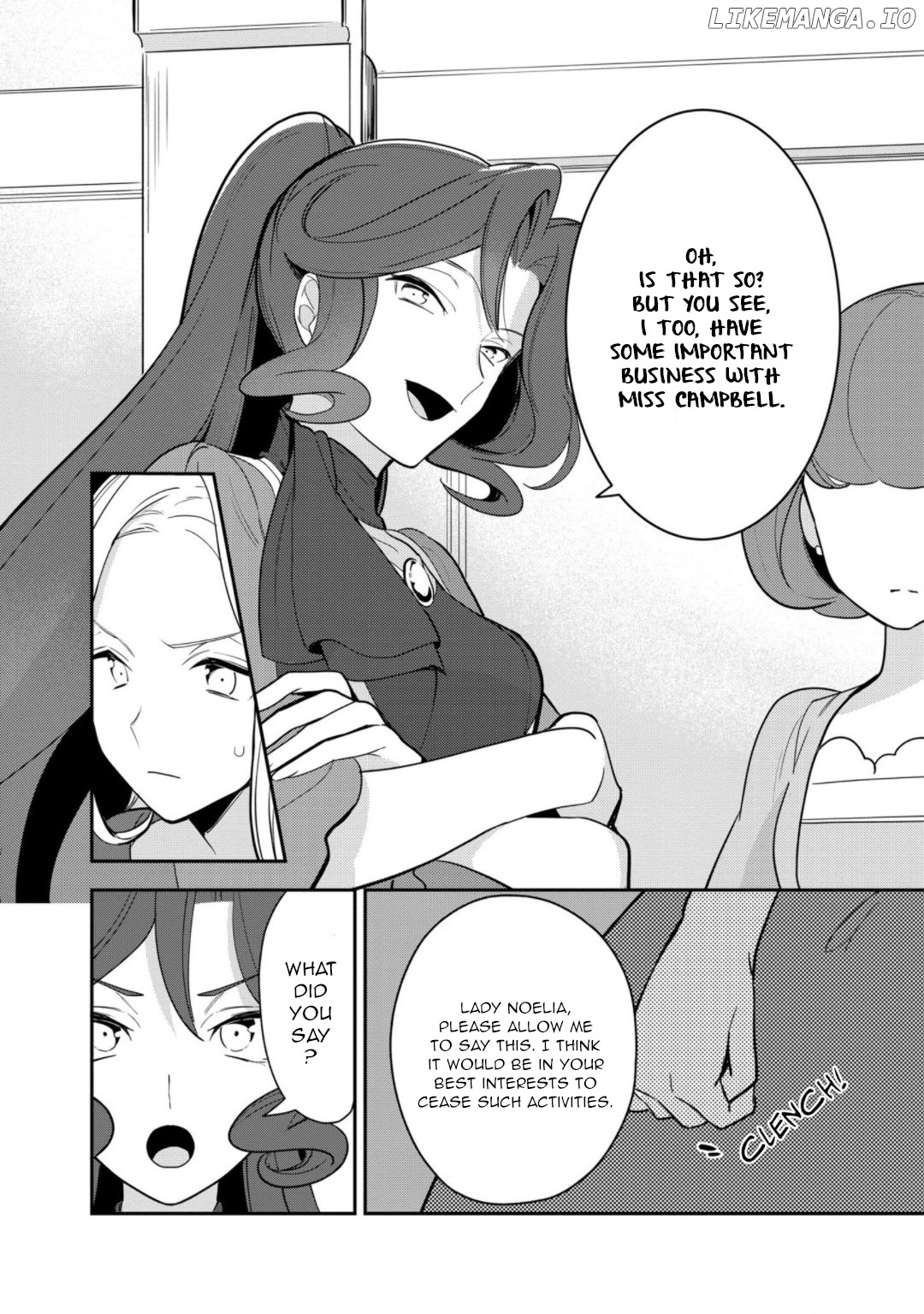 I Reincarnated into an Otome Game as a Villainess With Only Destruction Flags... In a Dire Situation!? Verge of Destruction Arc chapter 14 - page 4