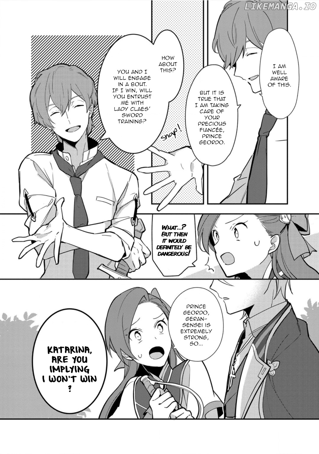I Reincarnated into an Otome Game as a Villainess With Only Destruction Flags... In a Dire Situation!? Verge of Destruction Arc chapter 11 - page 8