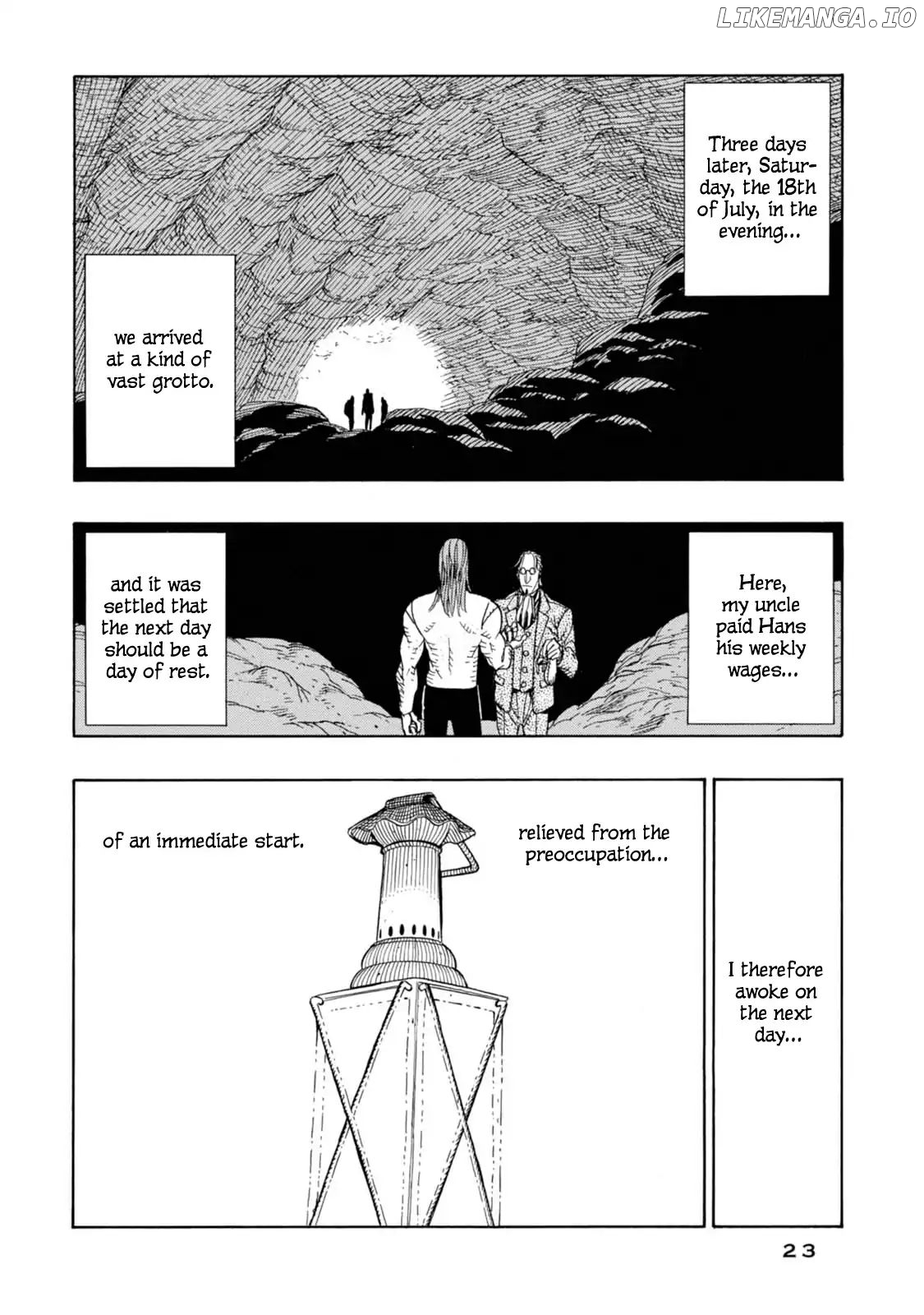 Journey to the Center of the Earth chapter 7 - page 22