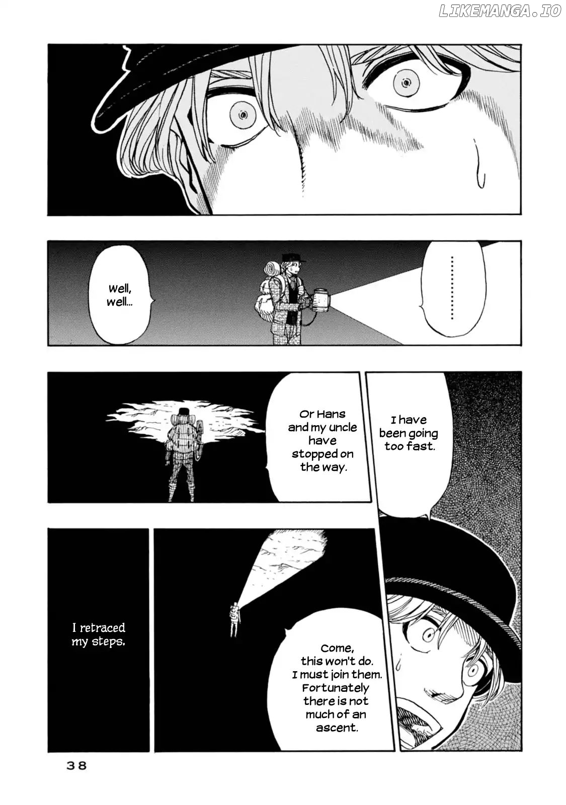 Journey to the Center of the Earth chapter 7 - page 36