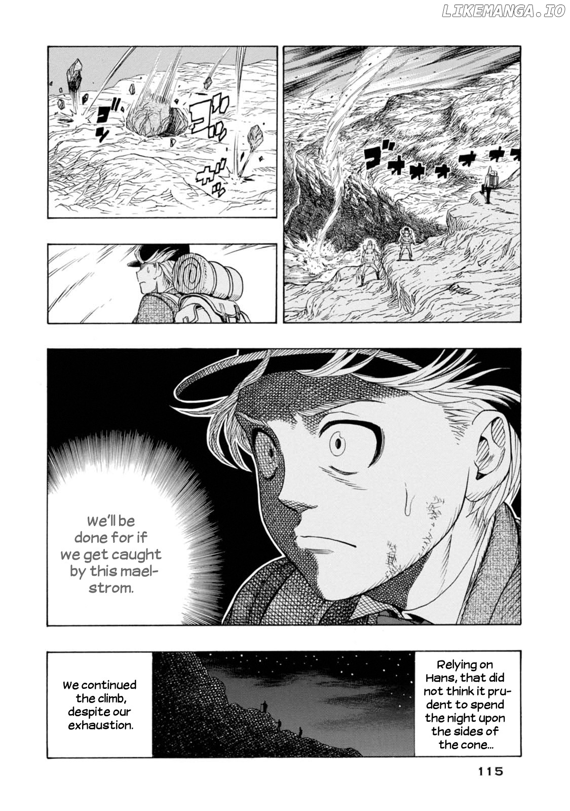Journey to the Center of the Earth chapter 3 - page 28