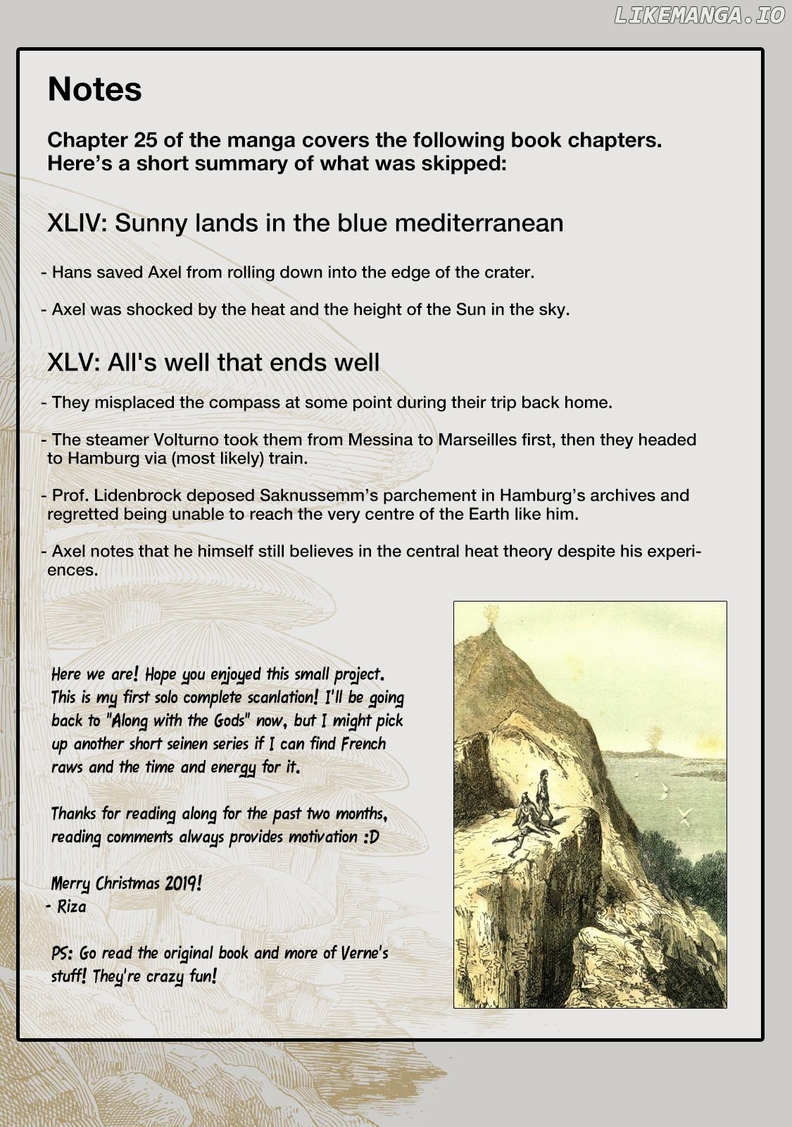 Journey to the Center of the Earth chapter 25 - page 46