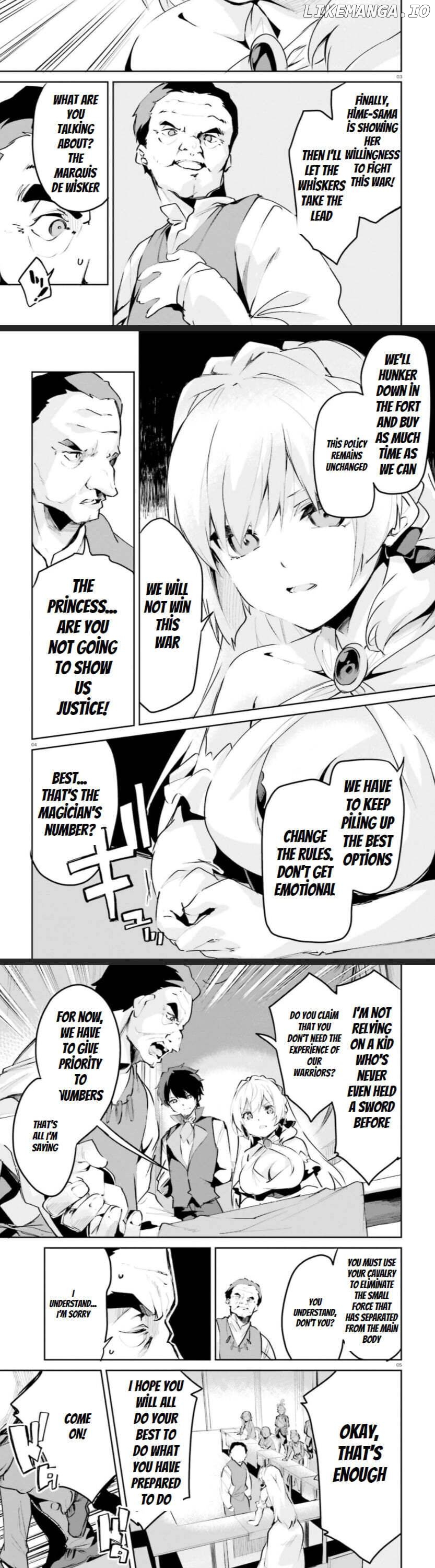 Suuji de Sukuu! Jyakushou Kokka chapter 8.1 - page 3