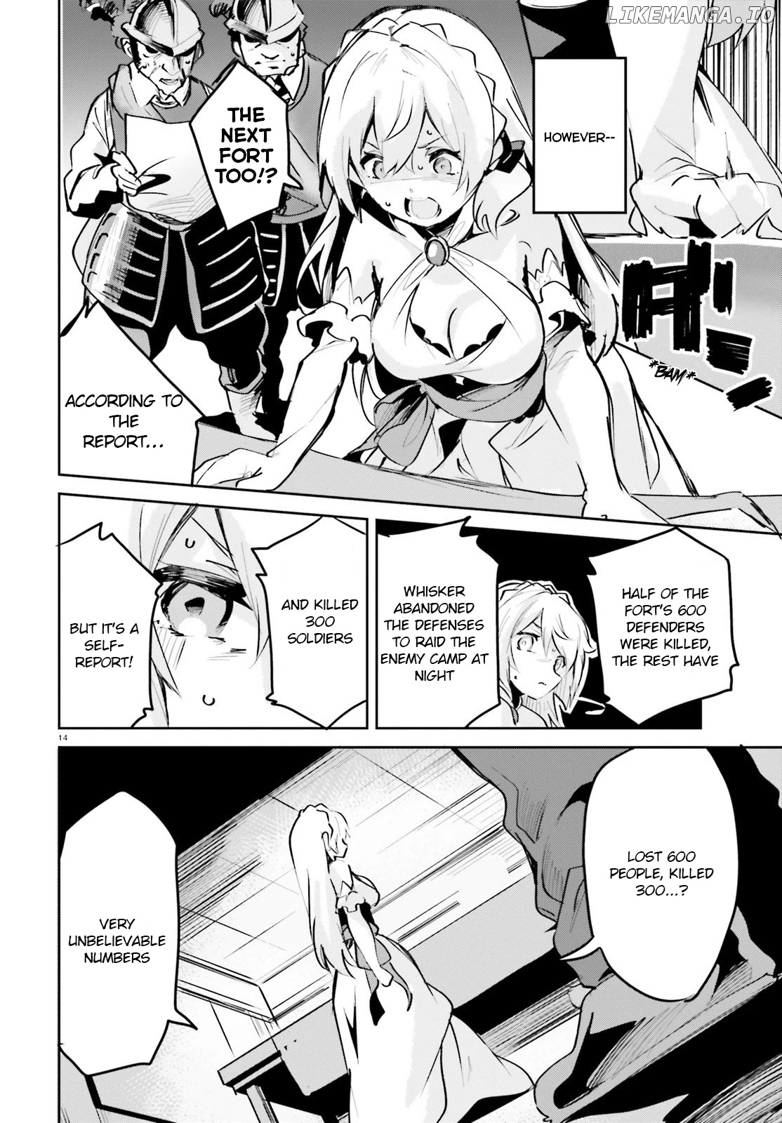 Suuji de Sukuu! Jyakushou Kokka chapter 8 - page 14