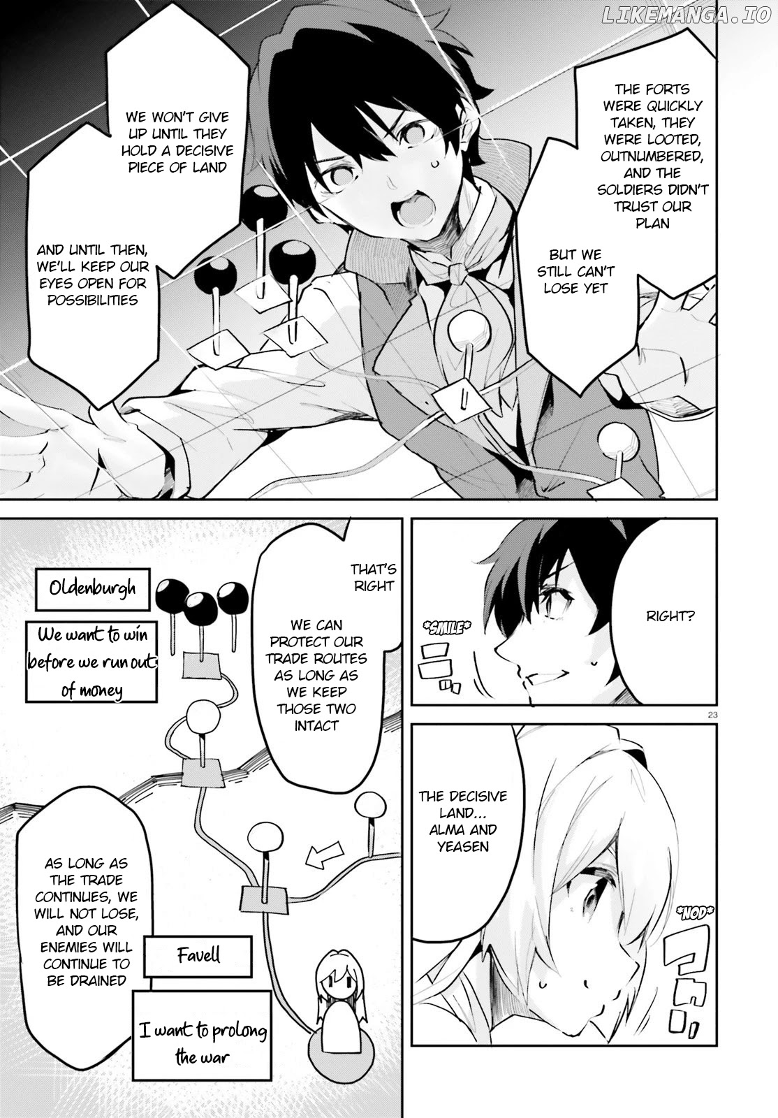 Suuji de Sukuu! Jyakushou Kokka chapter 8 - page 23