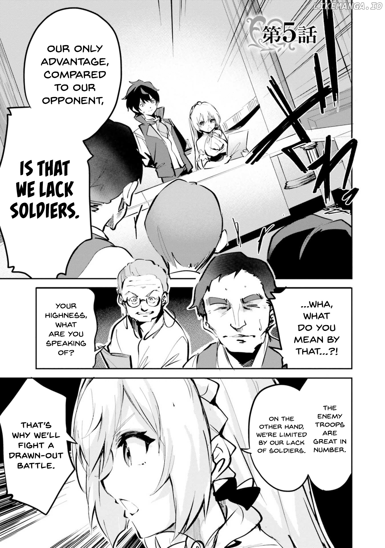 Suuji de Sukuu! Jyakushou Kokka chapter 5 - page 2