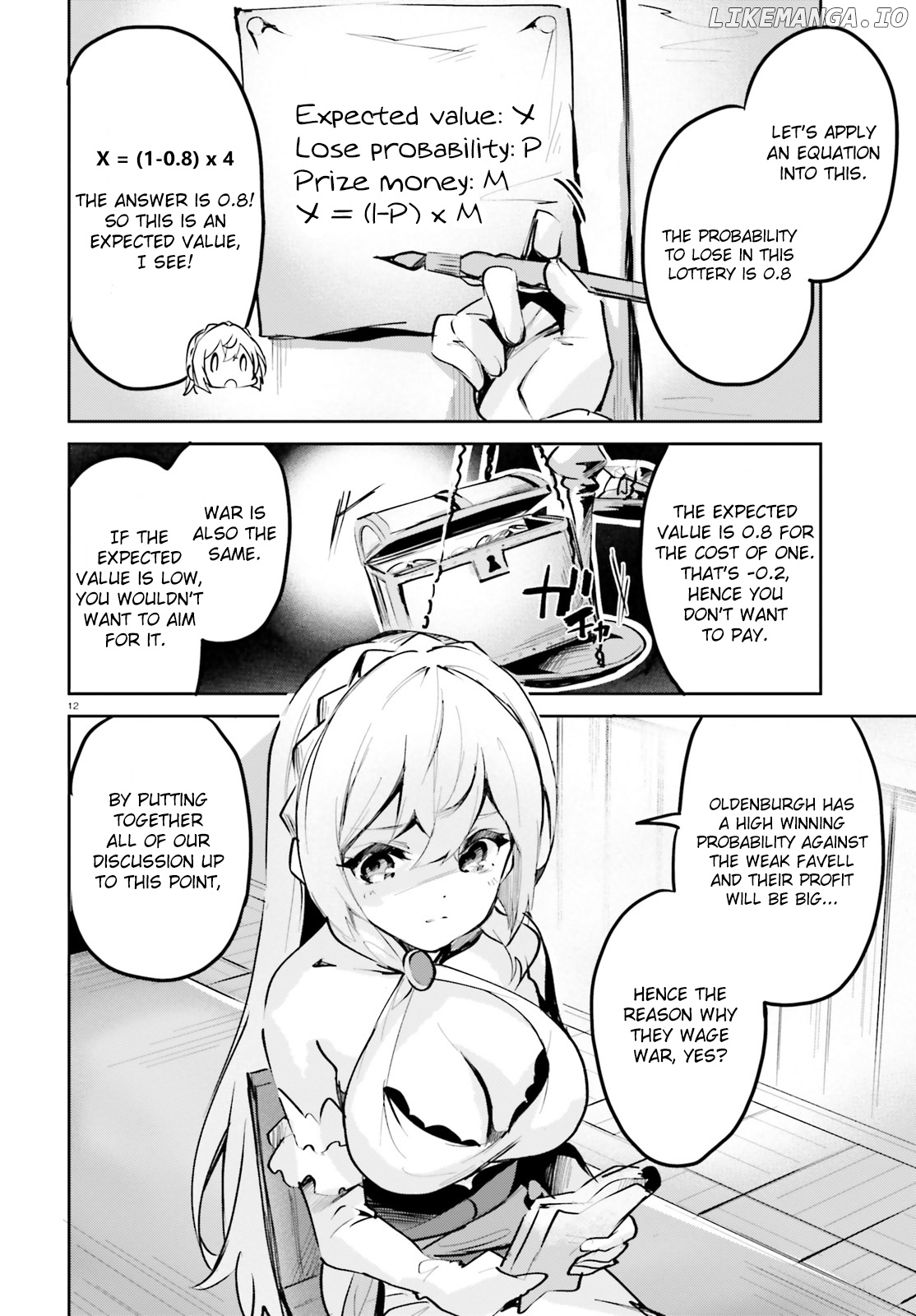 Suuji de Sukuu! Jyakushou Kokka chapter 4.1 - page 12