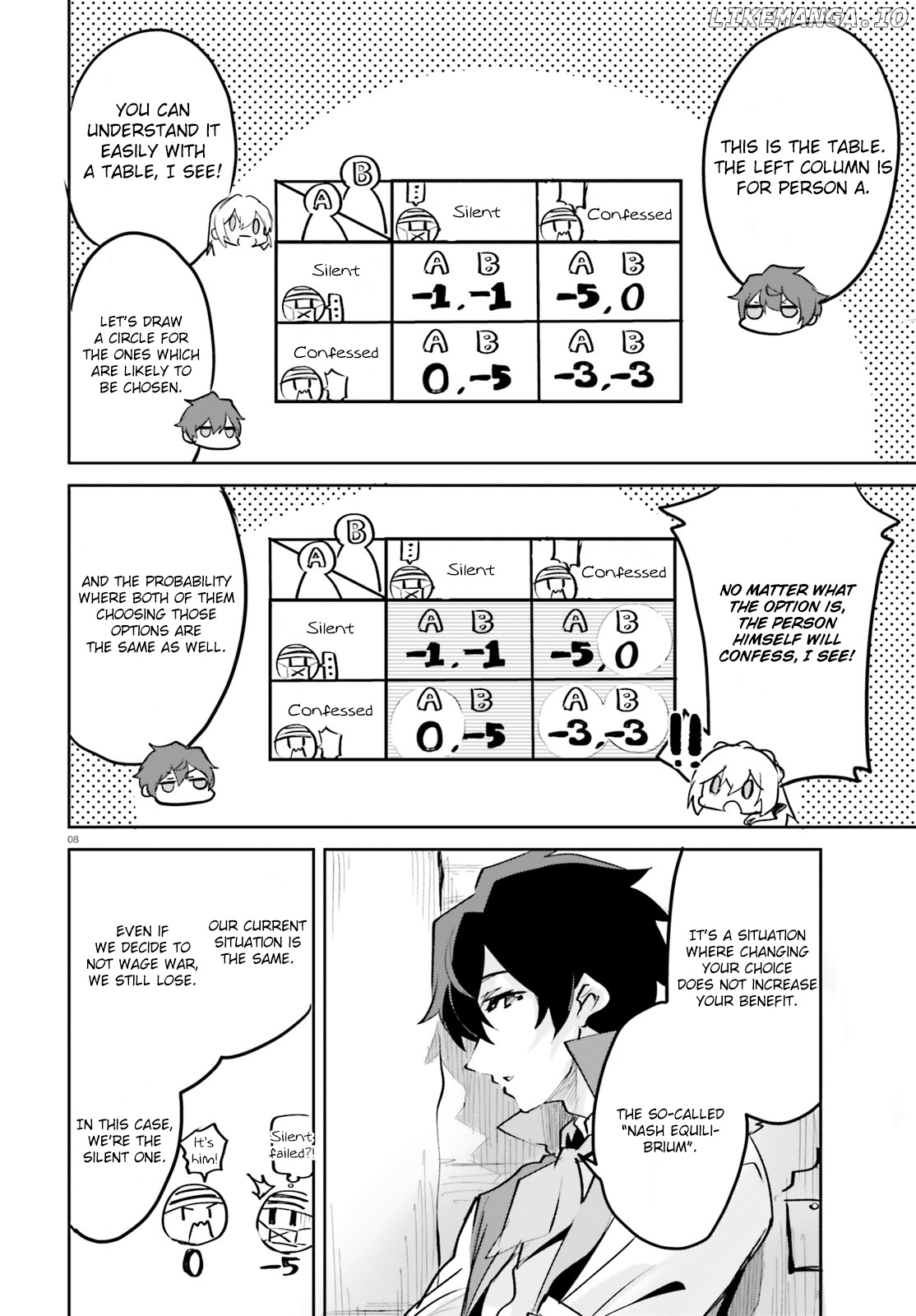 Suuji de Sukuu! Jyakushou Kokka chapter 4.1 - page 8