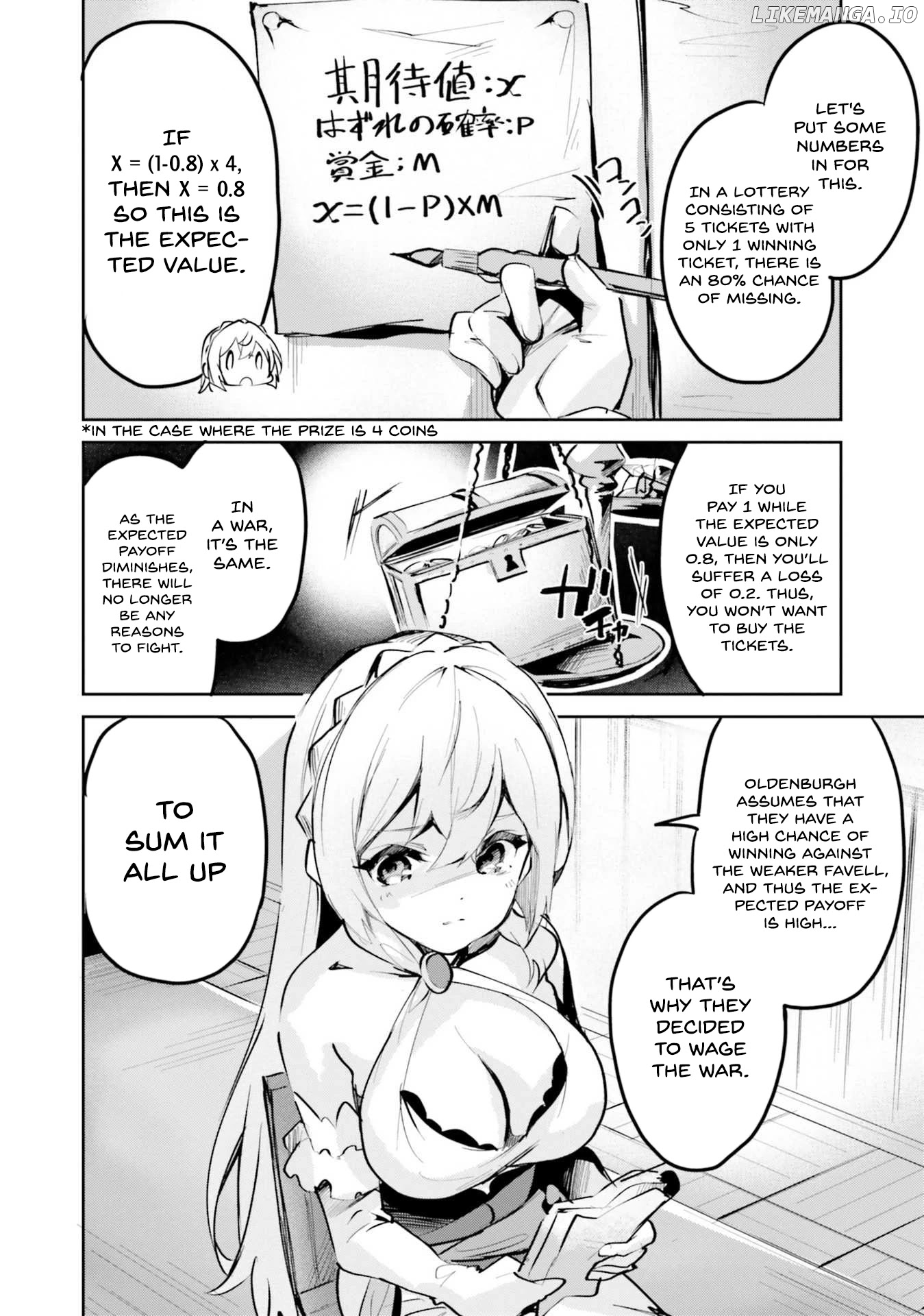 Suuji de Sukuu! Jyakushou Kokka chapter 4 - page 13