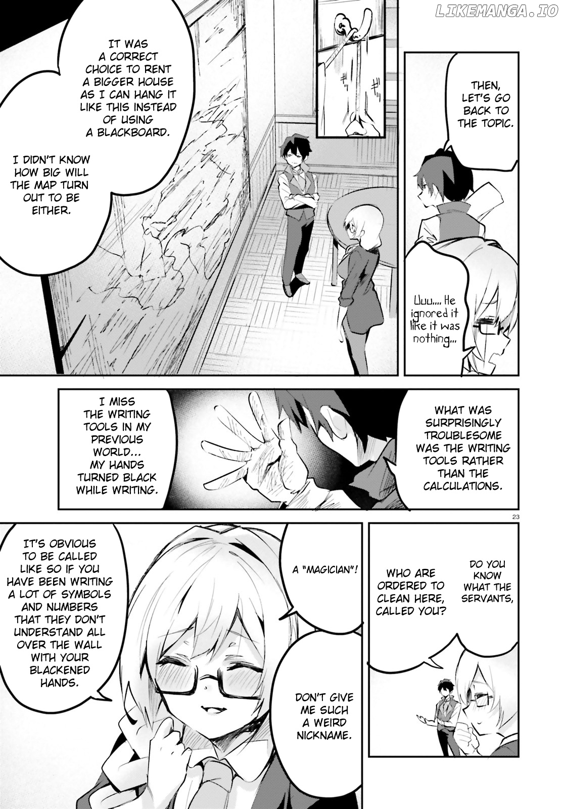 Suuji de Sukuu! Jyakushou Kokka chapter 3 - page 23