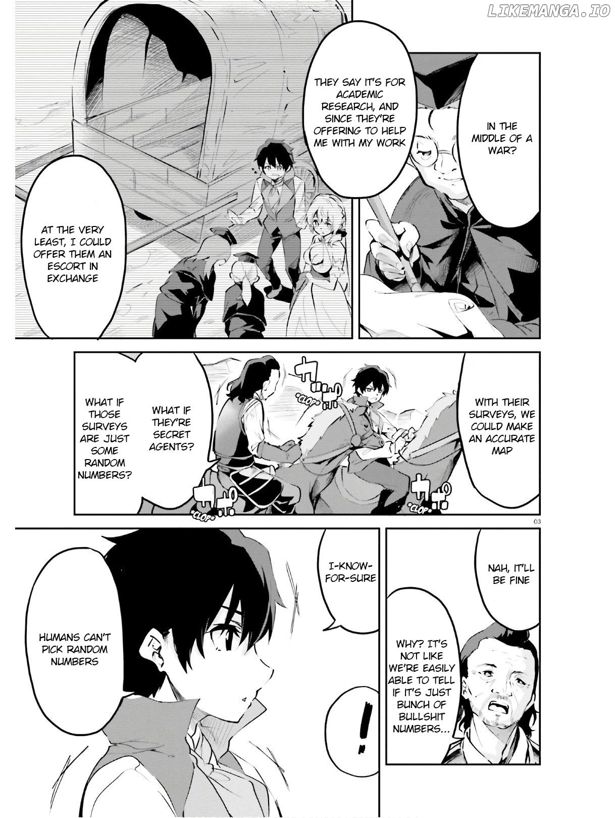 Suuji de Sukuu! Jyakushou Kokka chapter 10 - page 3