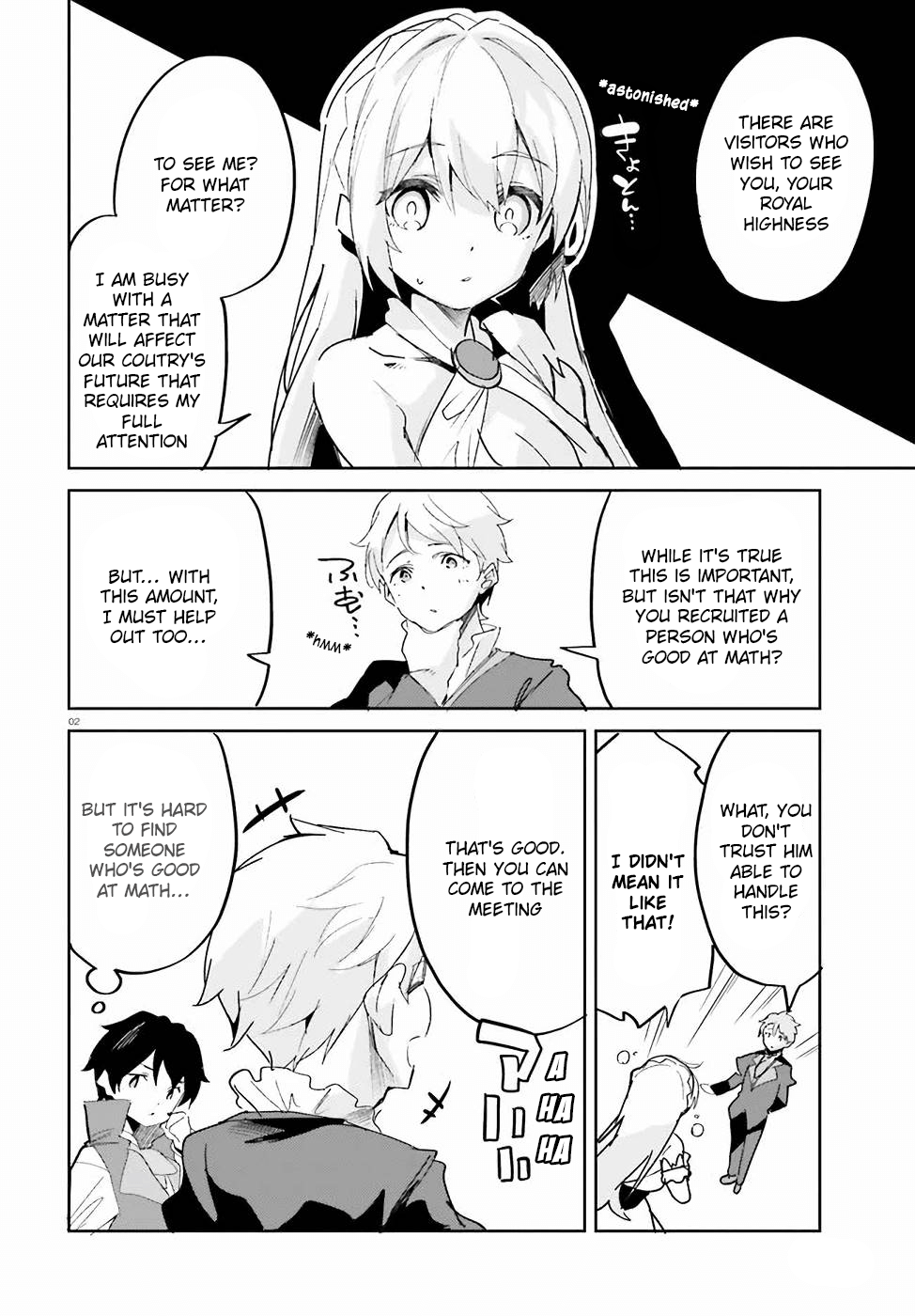 Suuji de Sukuu! Jyakushou Kokka chapter 16 - page 3