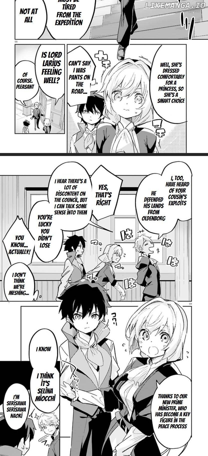 Suuji de Sukuu! Jyakushou Kokka chapter 15.1 - page 7