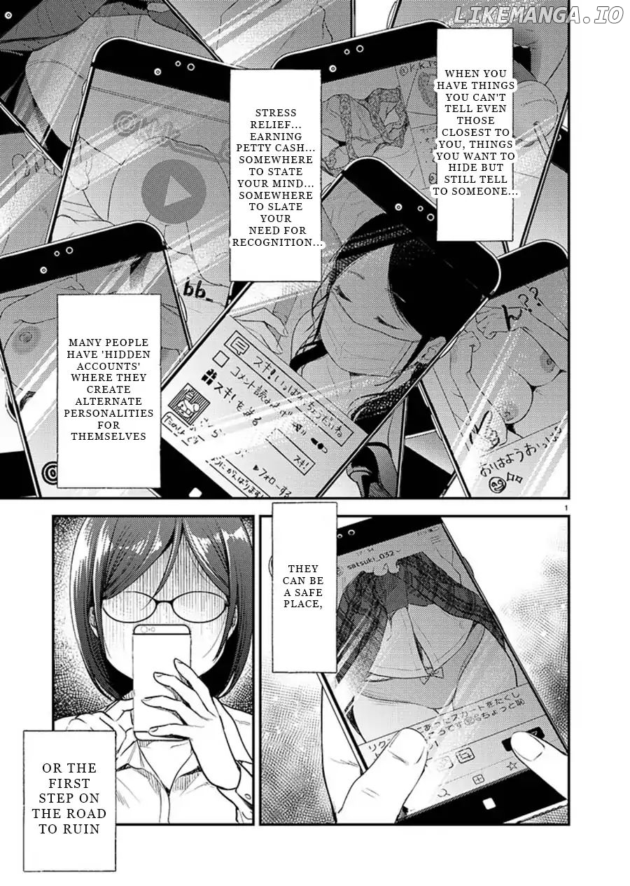 Ura Account Jyoshi chapter 1 - page 1