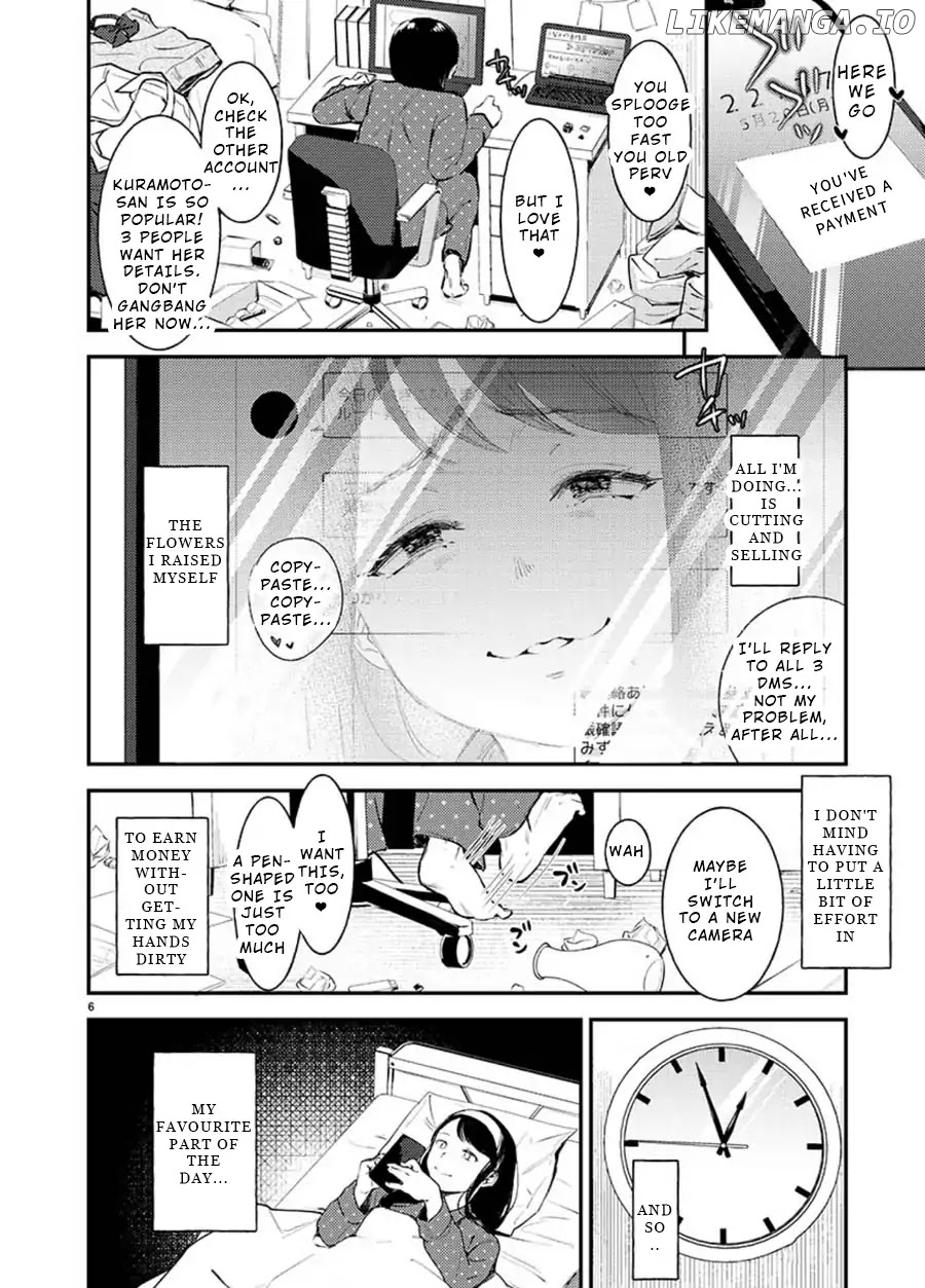 Ura Account Jyoshi chapter 1.5 - page 6