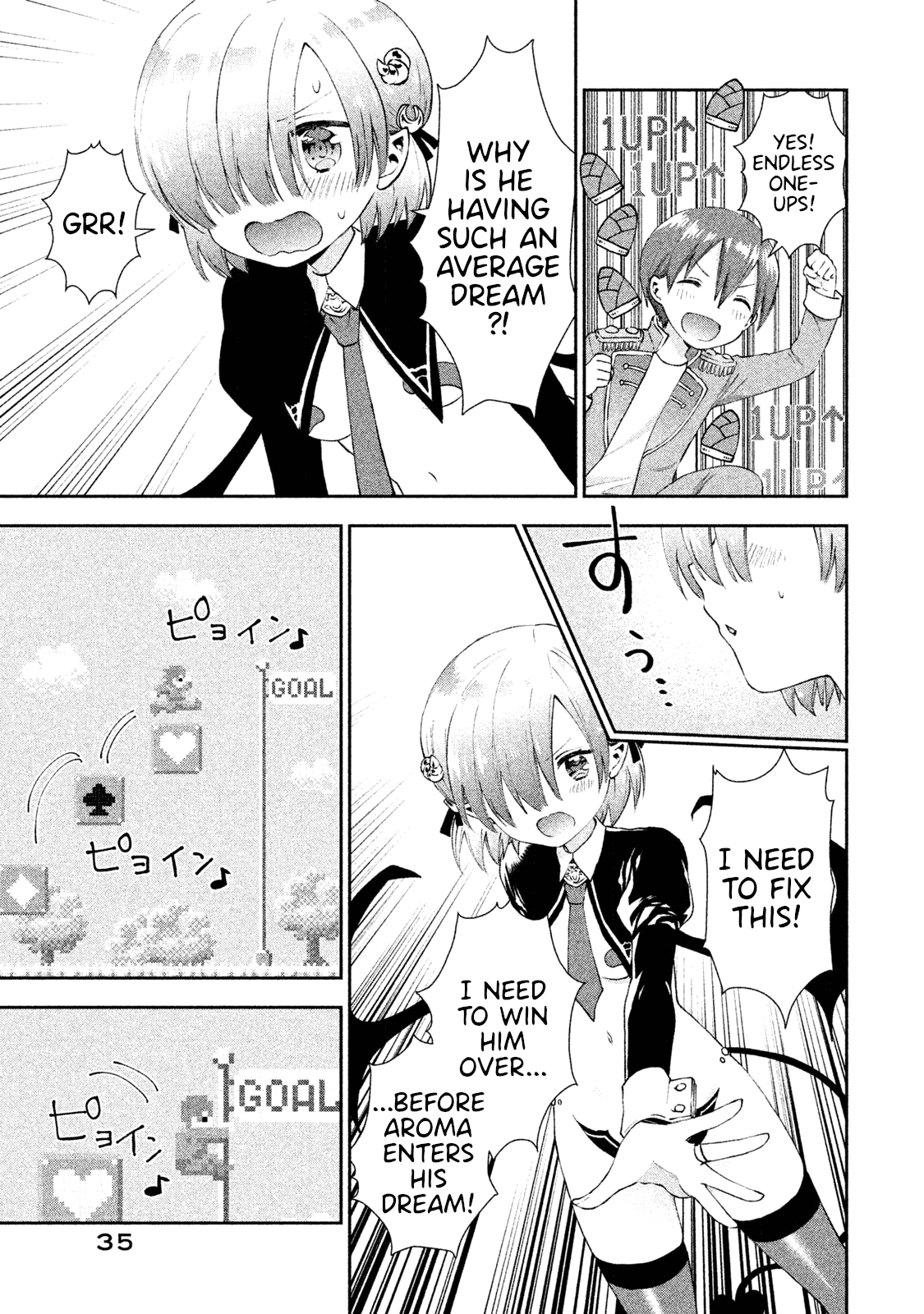 Aroma-chan wa Konya mo Hazukashii chapter 14 - page 9