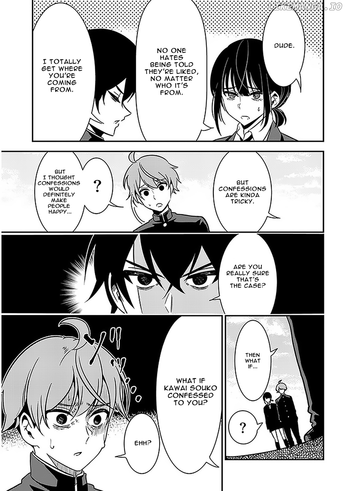 Nega-kun and Posi-chan chapter 48 - page 3
