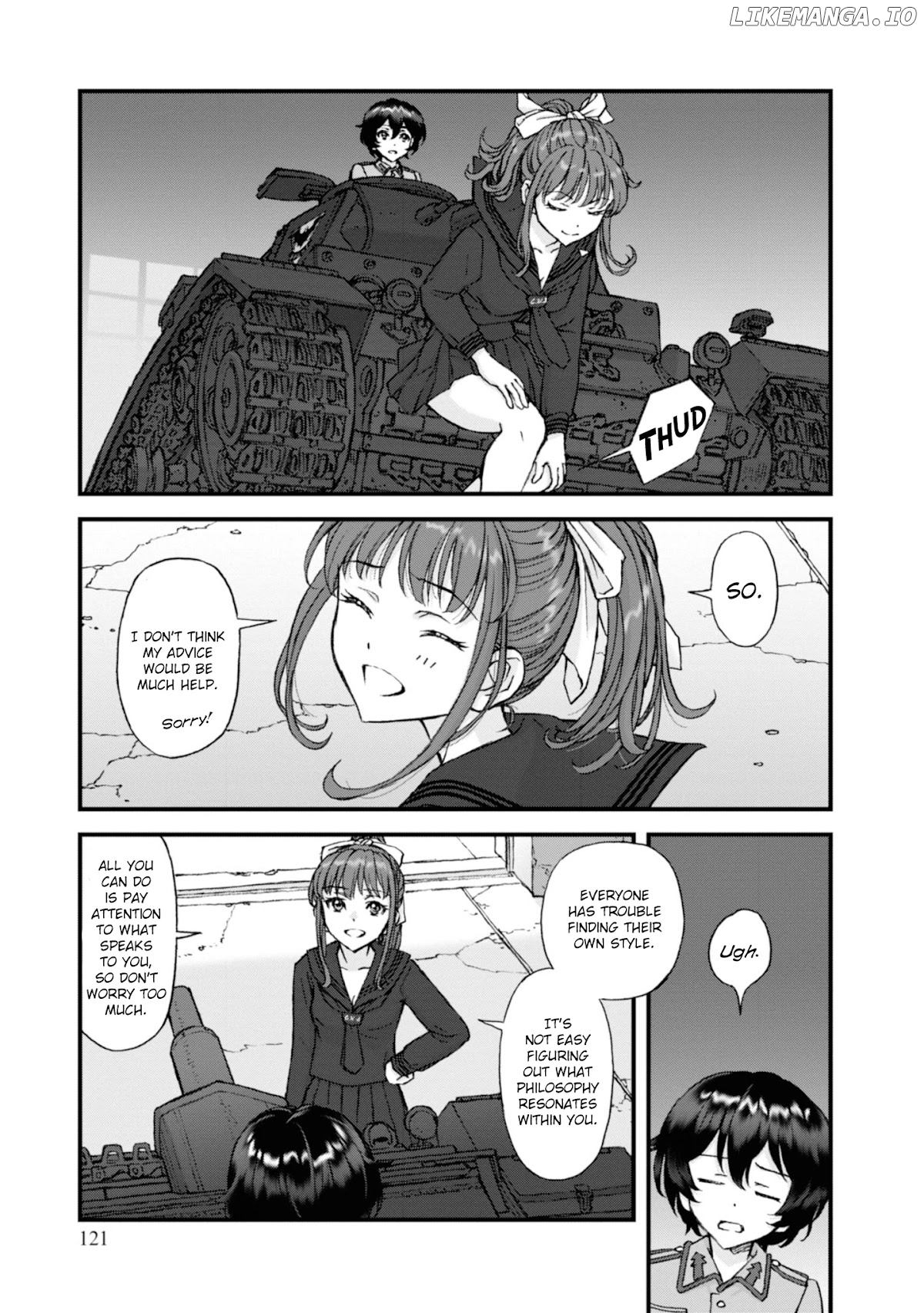 GIRLS und PANZER - The Fir Tree and the Iron-Winged Witch chapter 10 - page 10