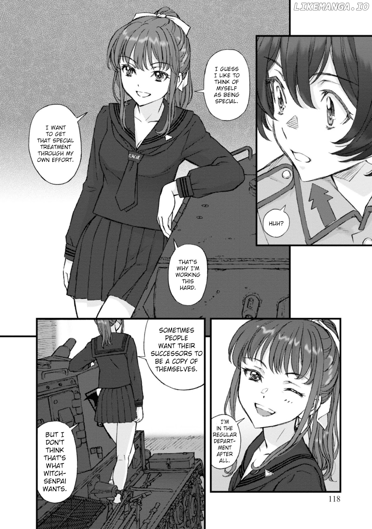 GIRLS und PANZER - The Fir Tree and the Iron-Winged Witch chapter 10 - page 7